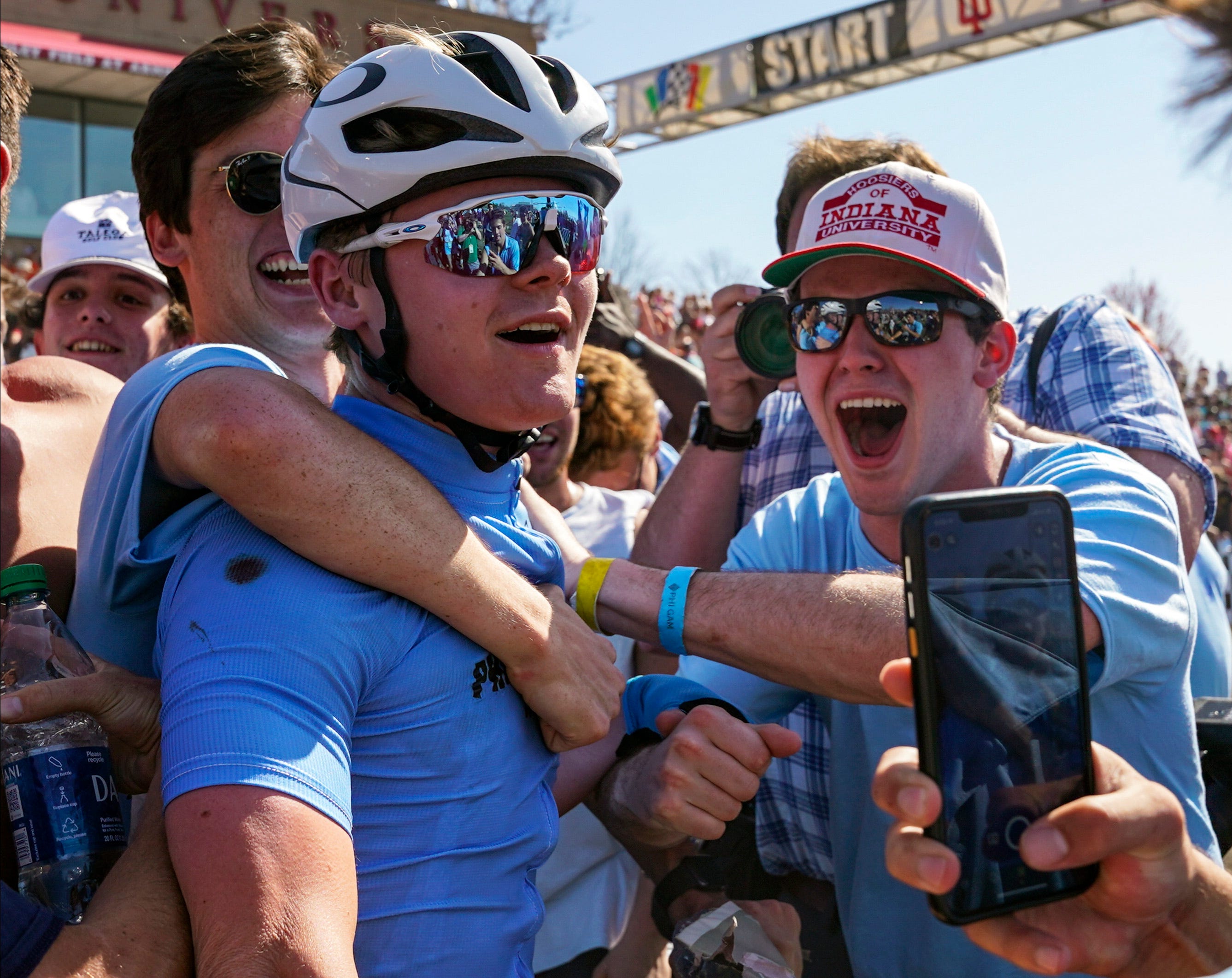 Phi Delta Theta claims Little 500 title with lastlap sprint