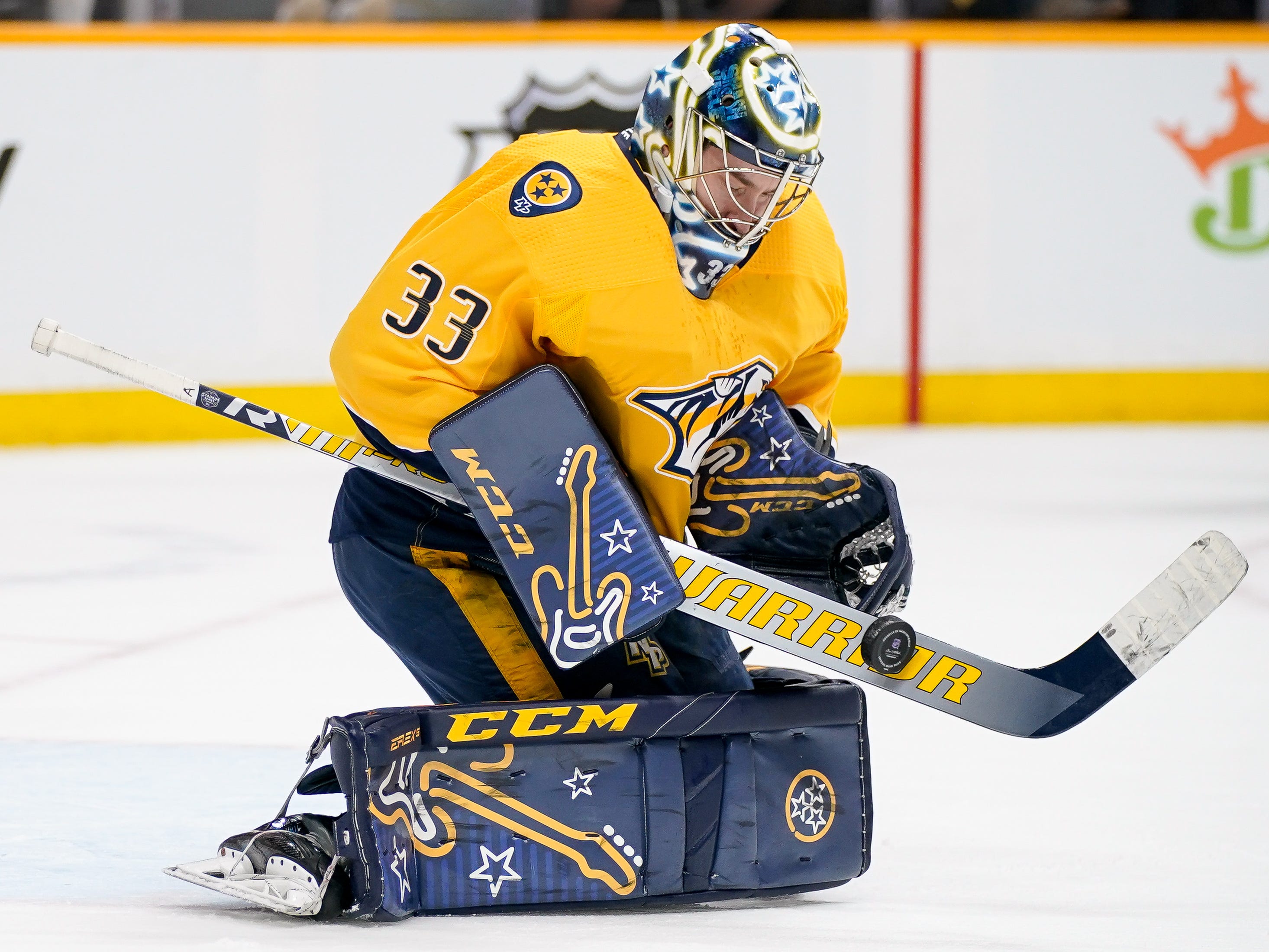 Juuse Saros injury: Who is Nashville Predators goalie in NHL playoffs?