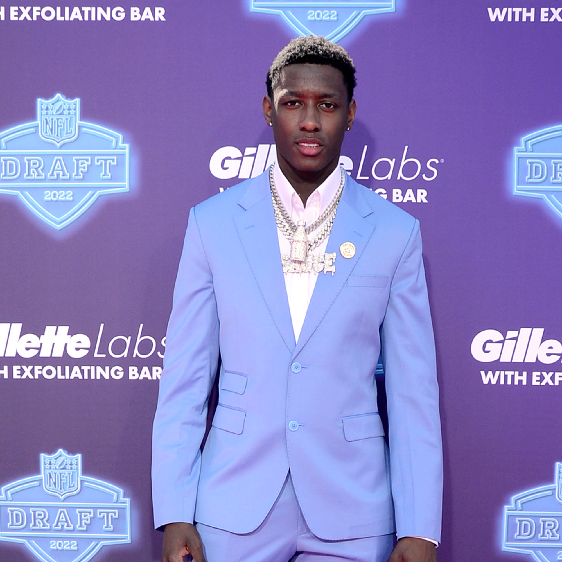 Crop tops and purple suits? Best dressed at the NFL draft 