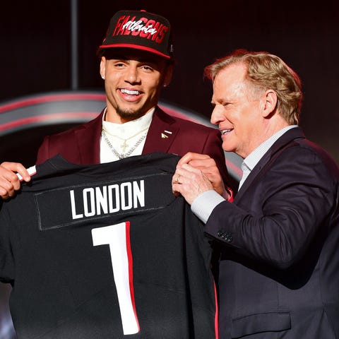 8. Atlanta Falcons – WR Drake London, USC