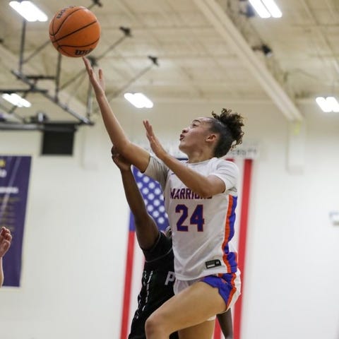 East All-Star London Gamble of Westlake goes up fo