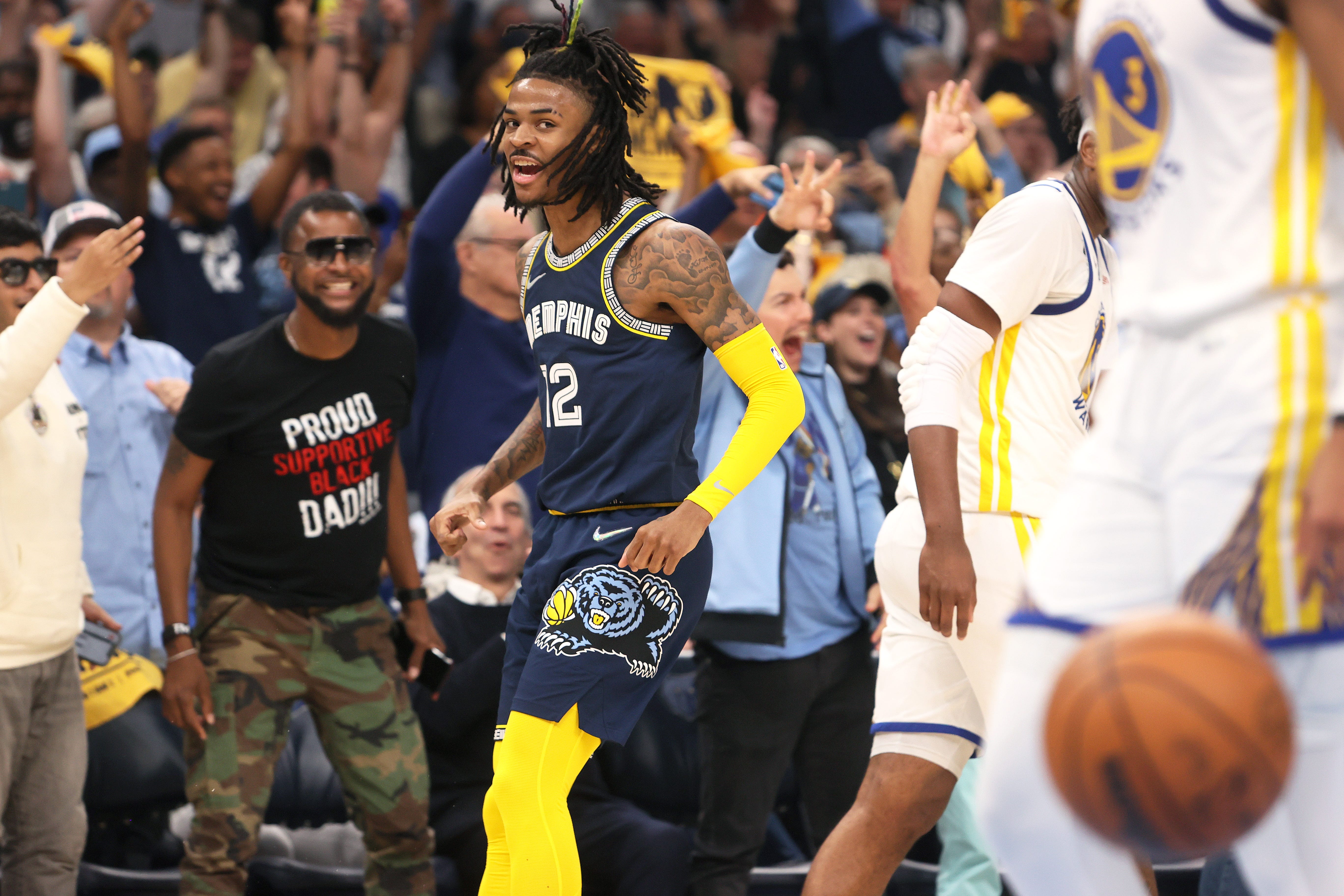 Memphis Grizzlies Ja Morant Makes Epic Buzzer Beater Vs. Warriors Game 3