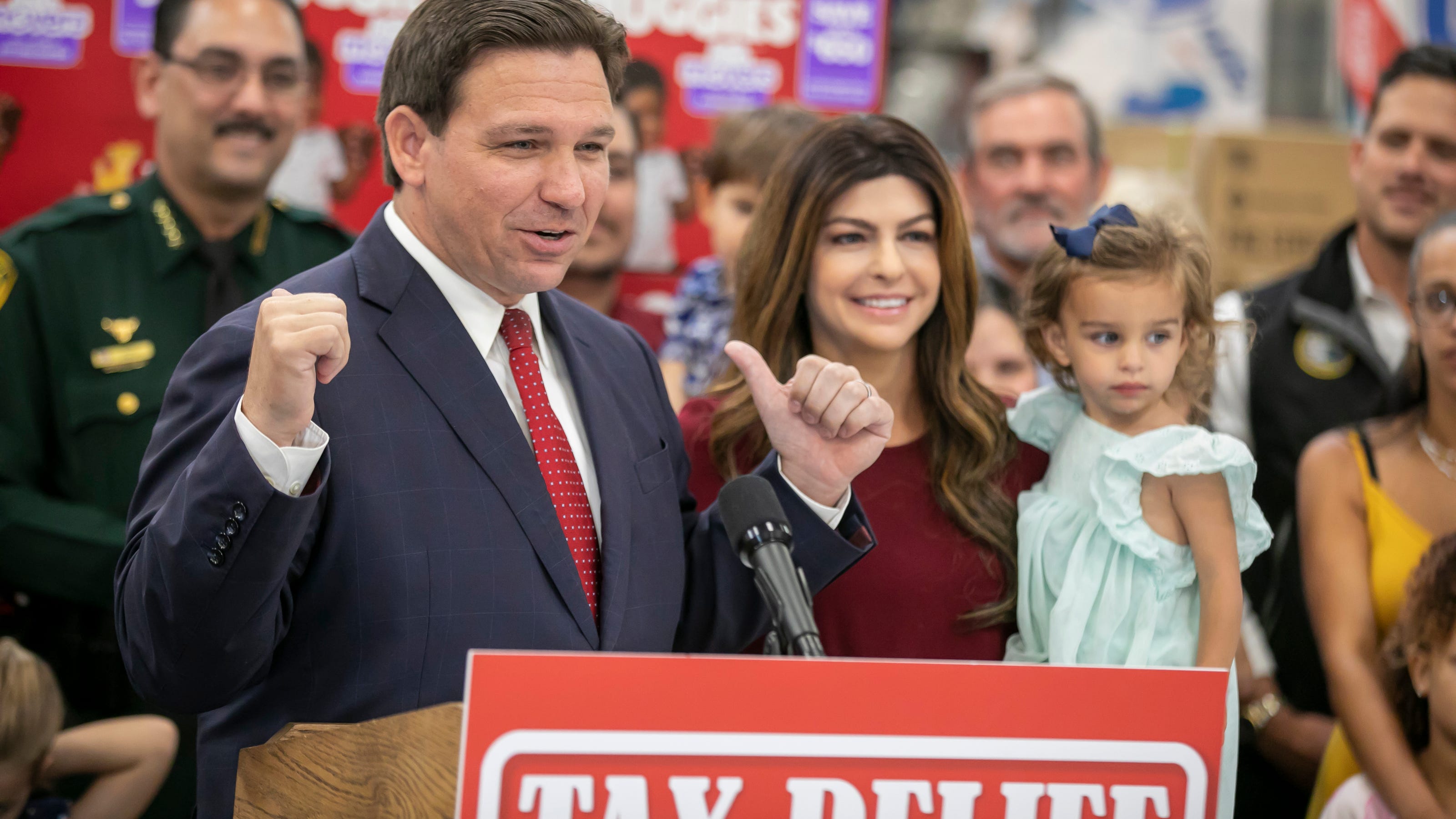 Florida Gov. Ron DeSantis announces 1.1 billion tax relief bill