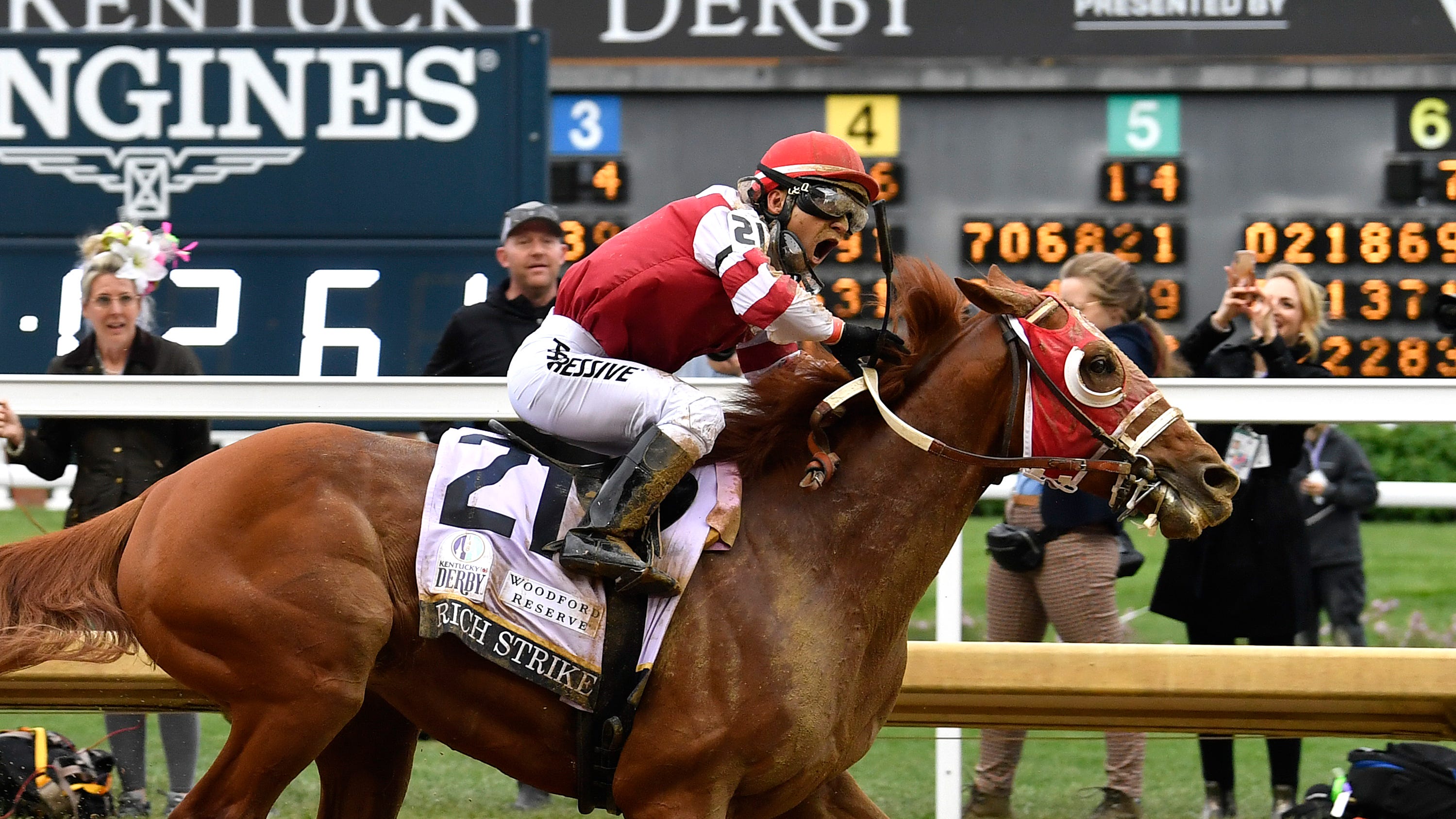 Longest odds to ever win Kentucky Derby Rich Strike comes close