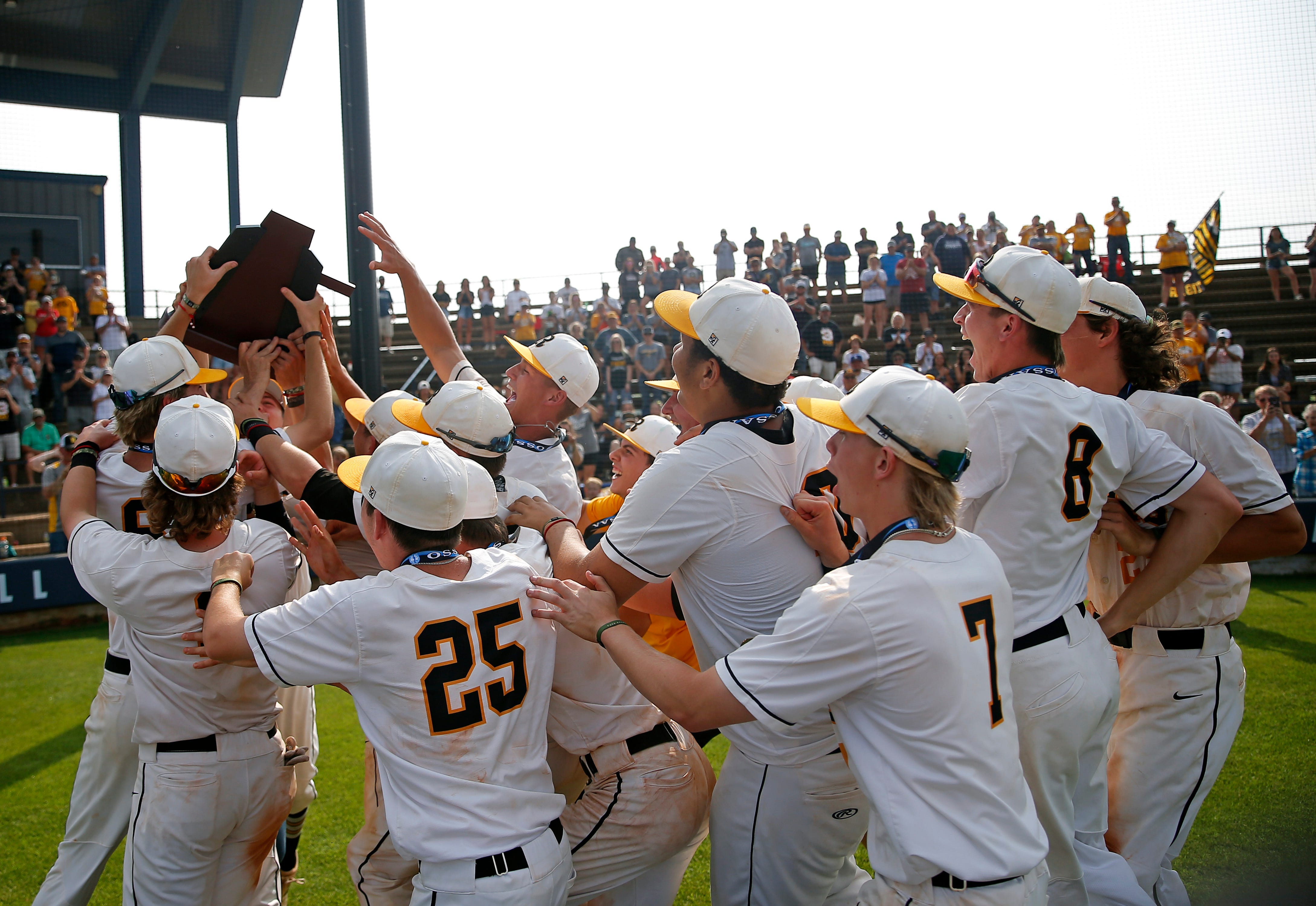 Oklahoma High School Baseball 2022 State Tournament Scoreboard