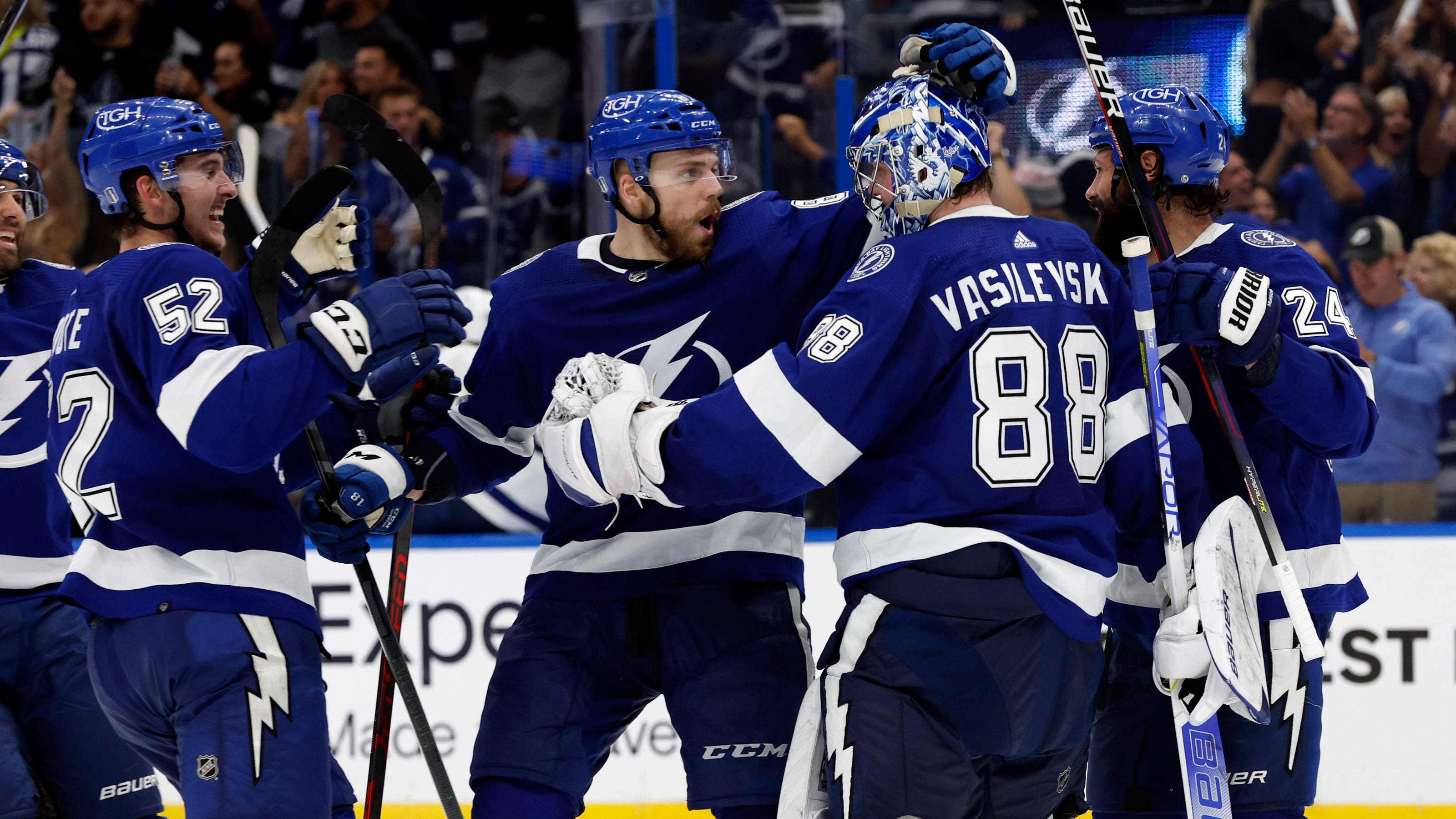 NHL playoffs Lightning stay alive with overtime win vs. Maple Leafs