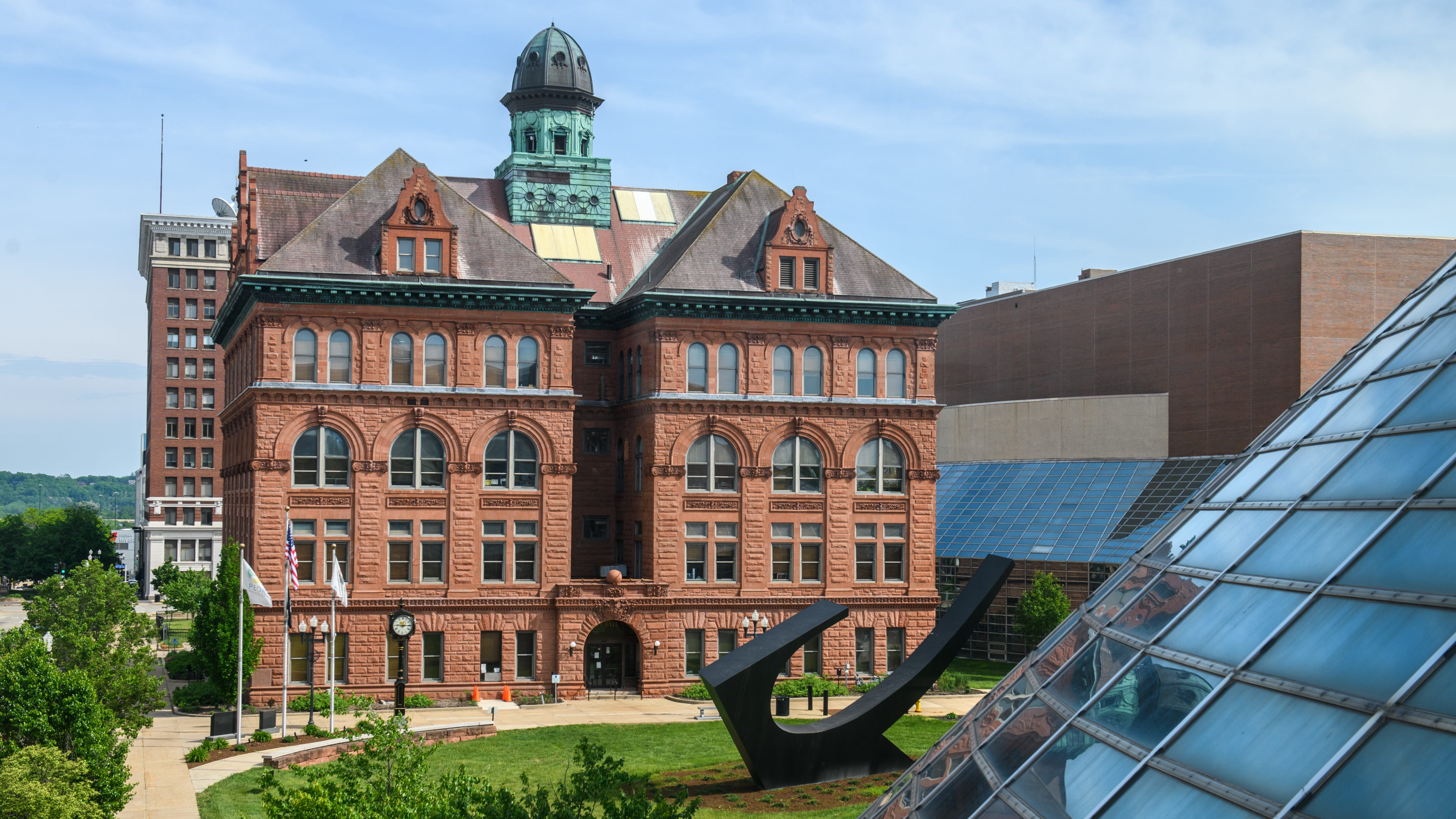 Peoria City Hall, 419 Fulton St. in downtown Peoria.