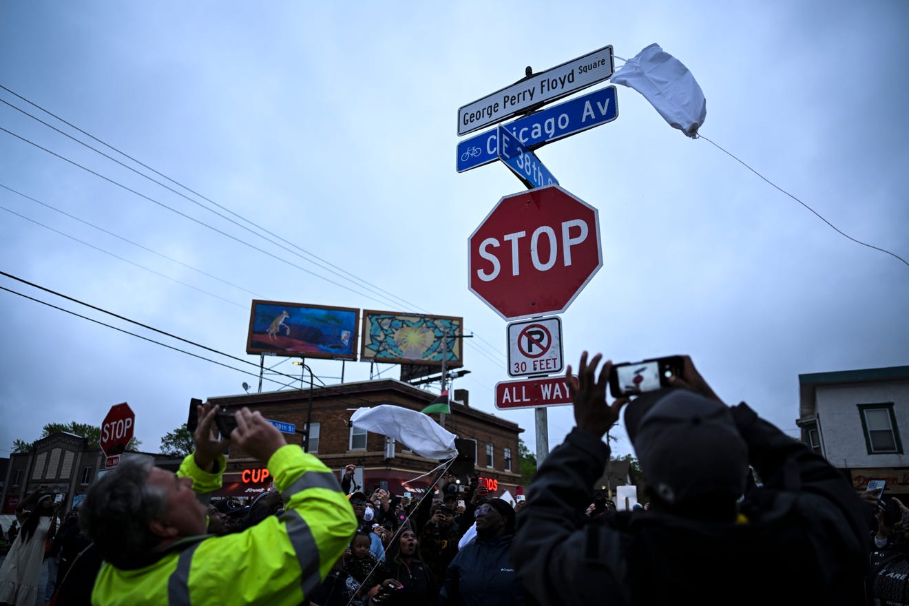 Minneapolis renames intersection to honor Floyd