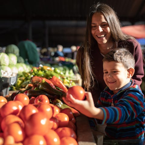 It's easier to get a child to eat their vegetables