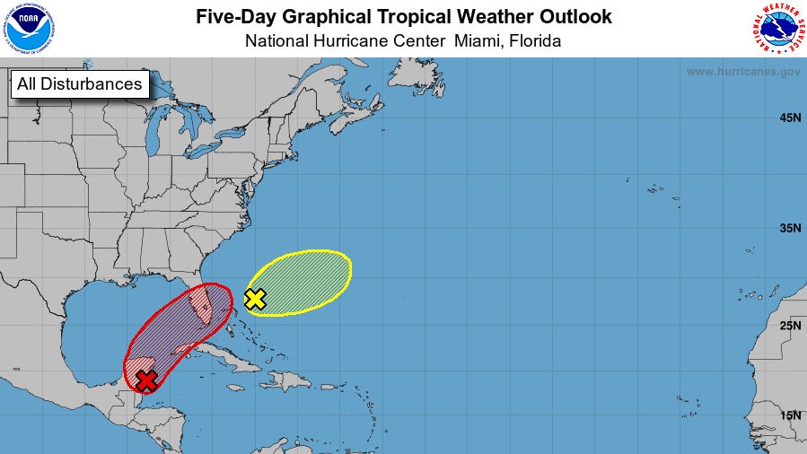 First named storm of Atlantic hurricane season could form soon