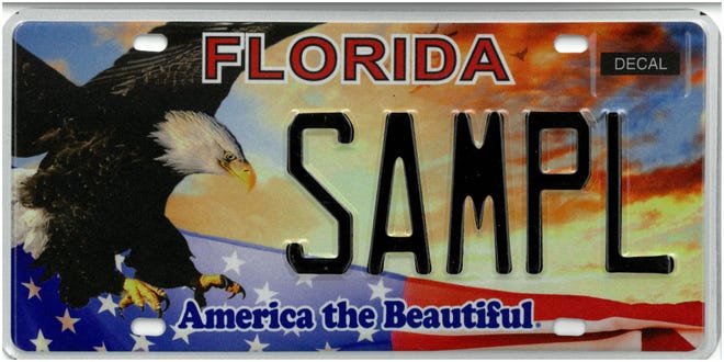 Gallery of newly released Florida specialty license plates.