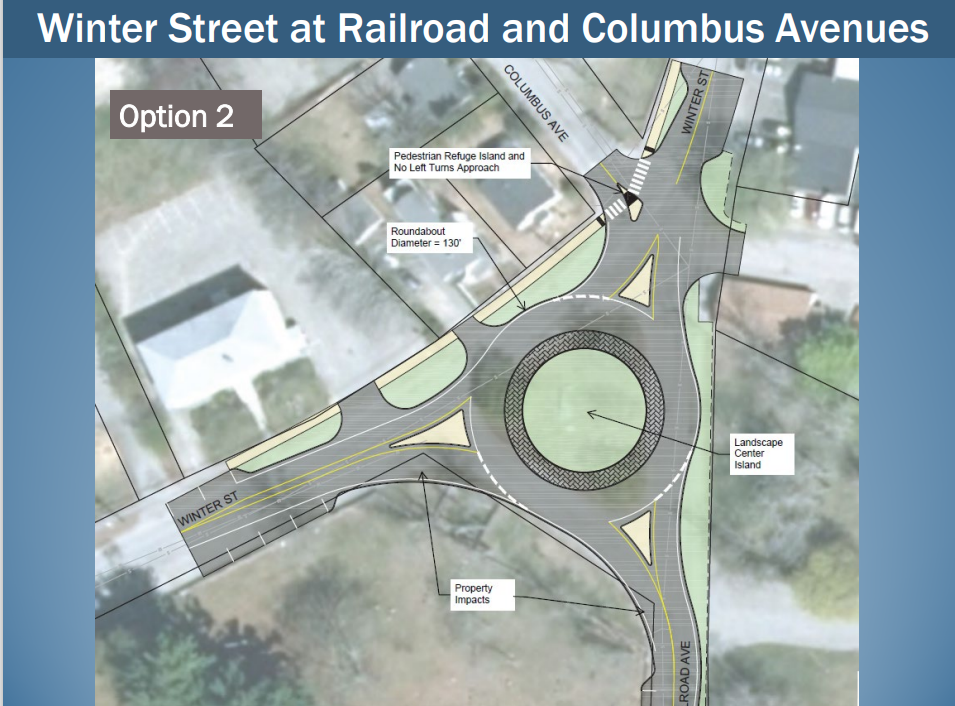 Proposed Roundabout At Exeter Inn To Try To Fix Dangerous Intersection