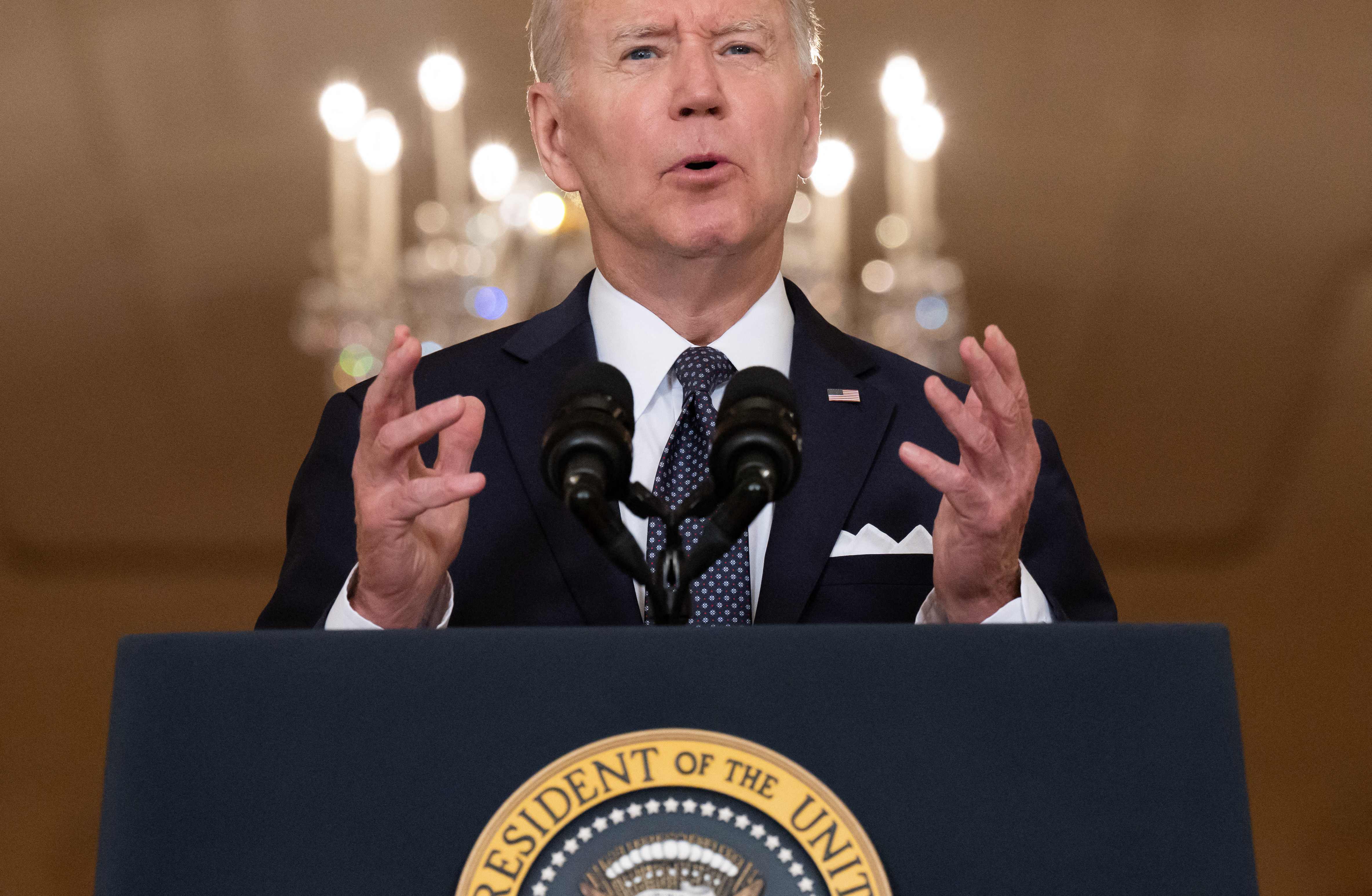 Biden Urges Assault Weapons Ban In Address Thursday Night