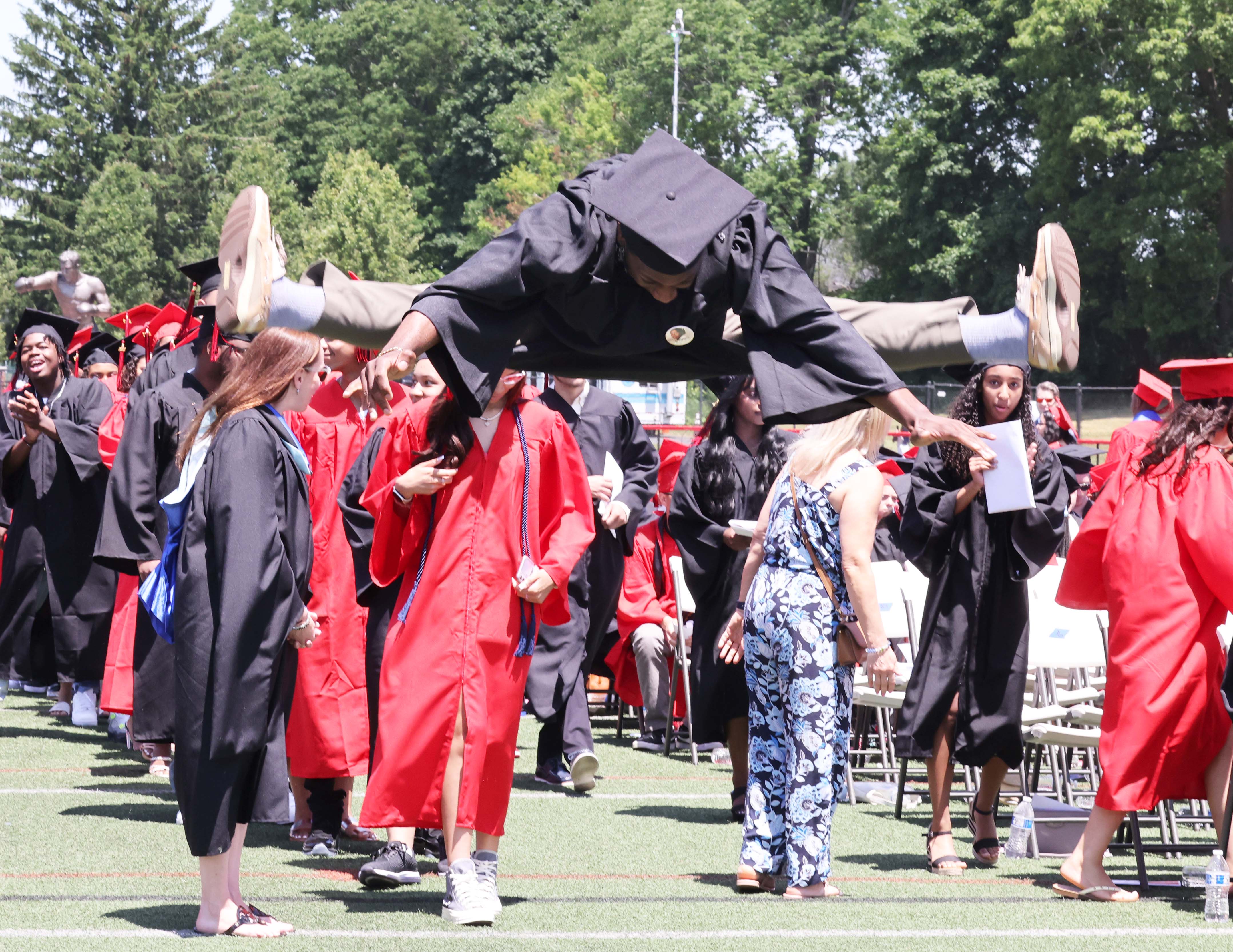 Brockton High School graduation day June 4, 2022 students and photos