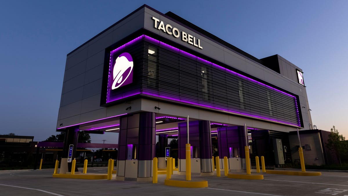 Photos Taco Bell unveils a new futuristic look with innovative design