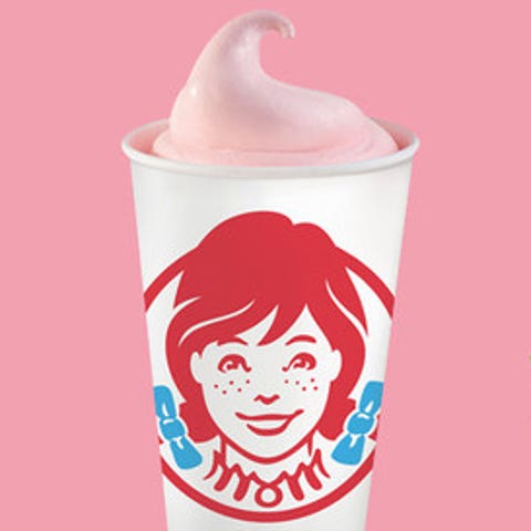 Wendy's Strawberry Frosty, available through July 