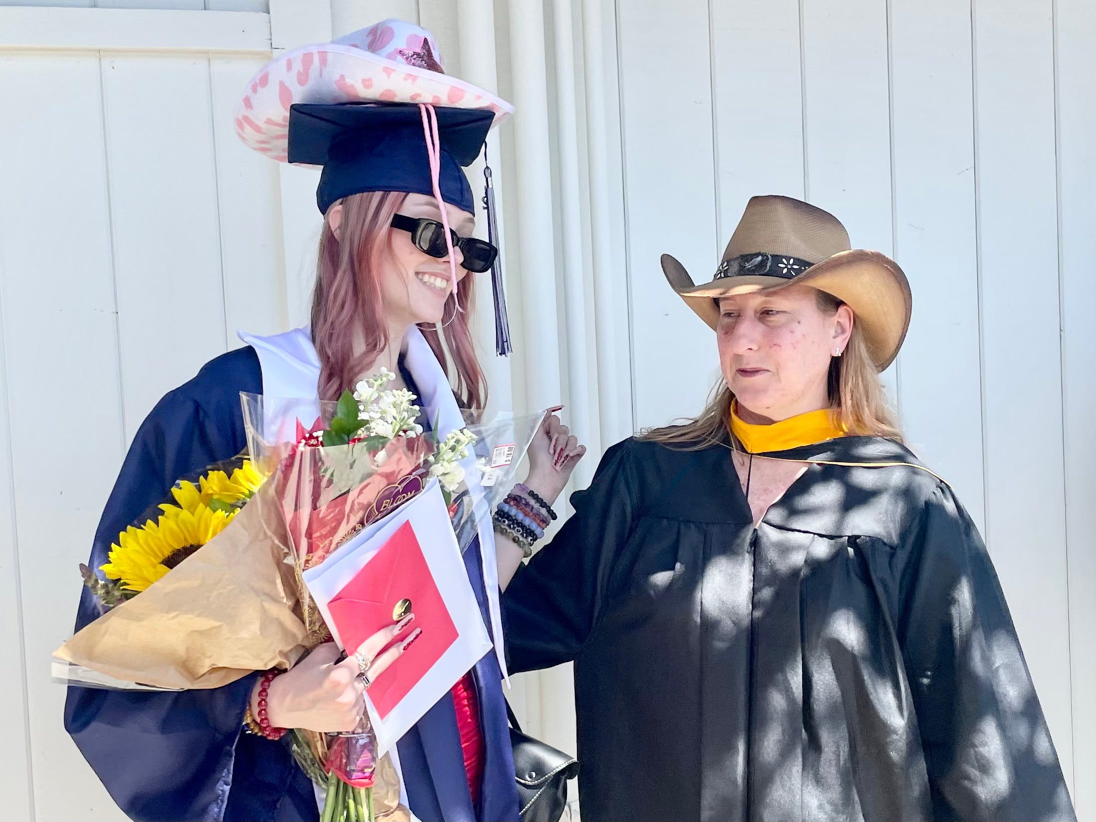 cowboy graduation hat