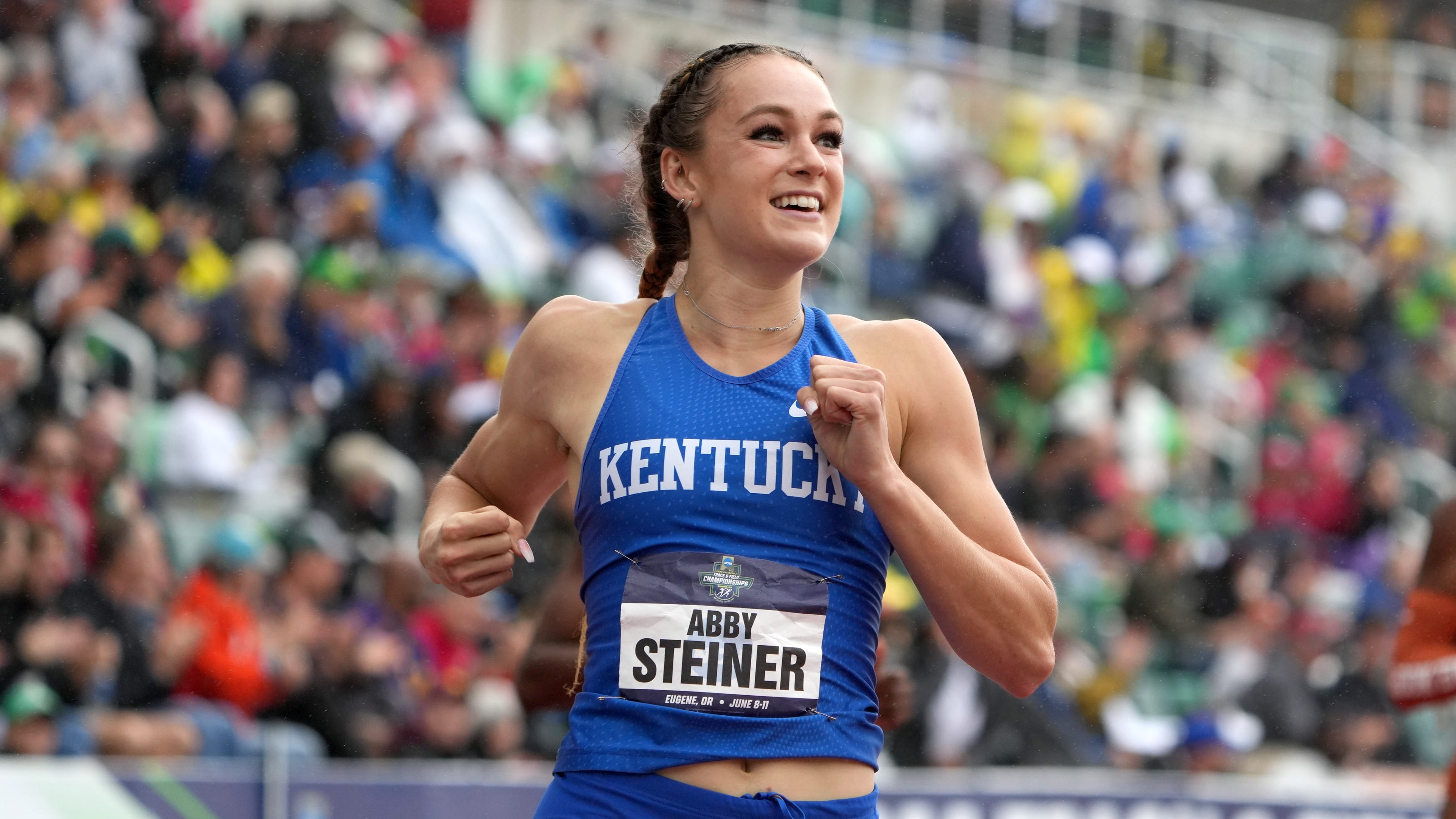 Abby Steiner Kentucky track star overcame injury before 200m title