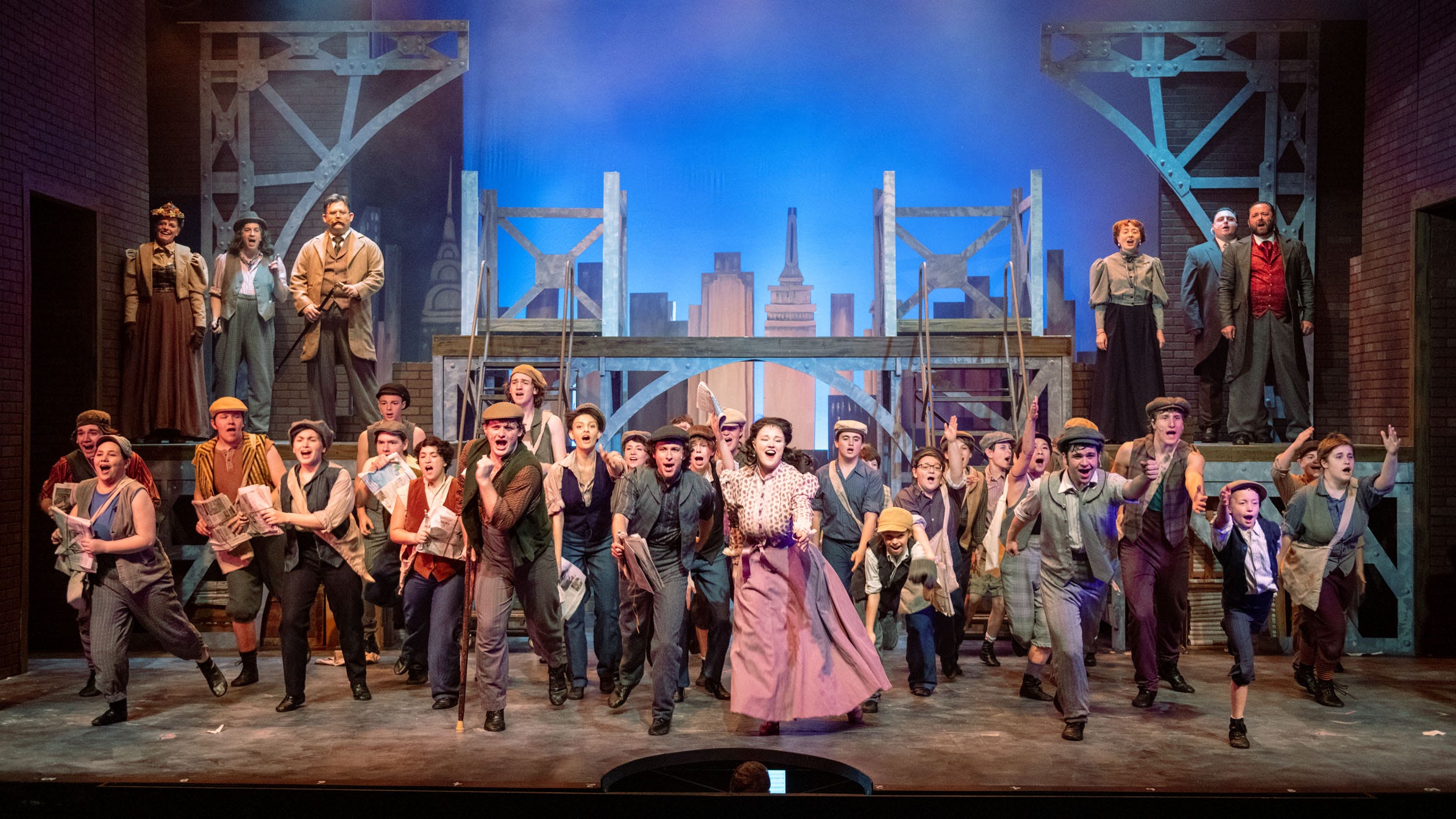 Stellar Newsies Leap Into Hearts Of Audience At Weathervane In Akron