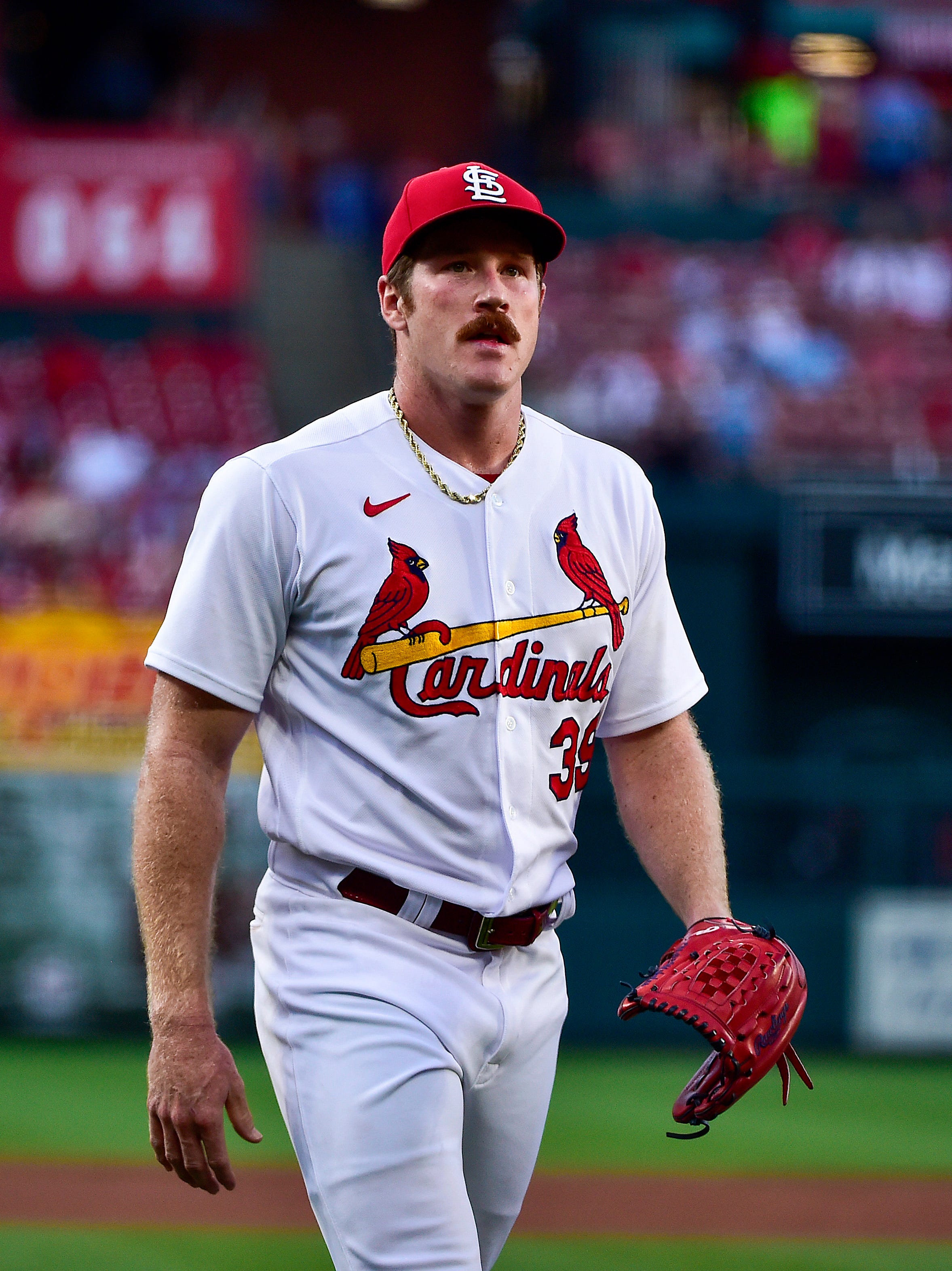 Cardinals' Miles Mikolas comes within one strike of MLB's third no-hitter  of the season