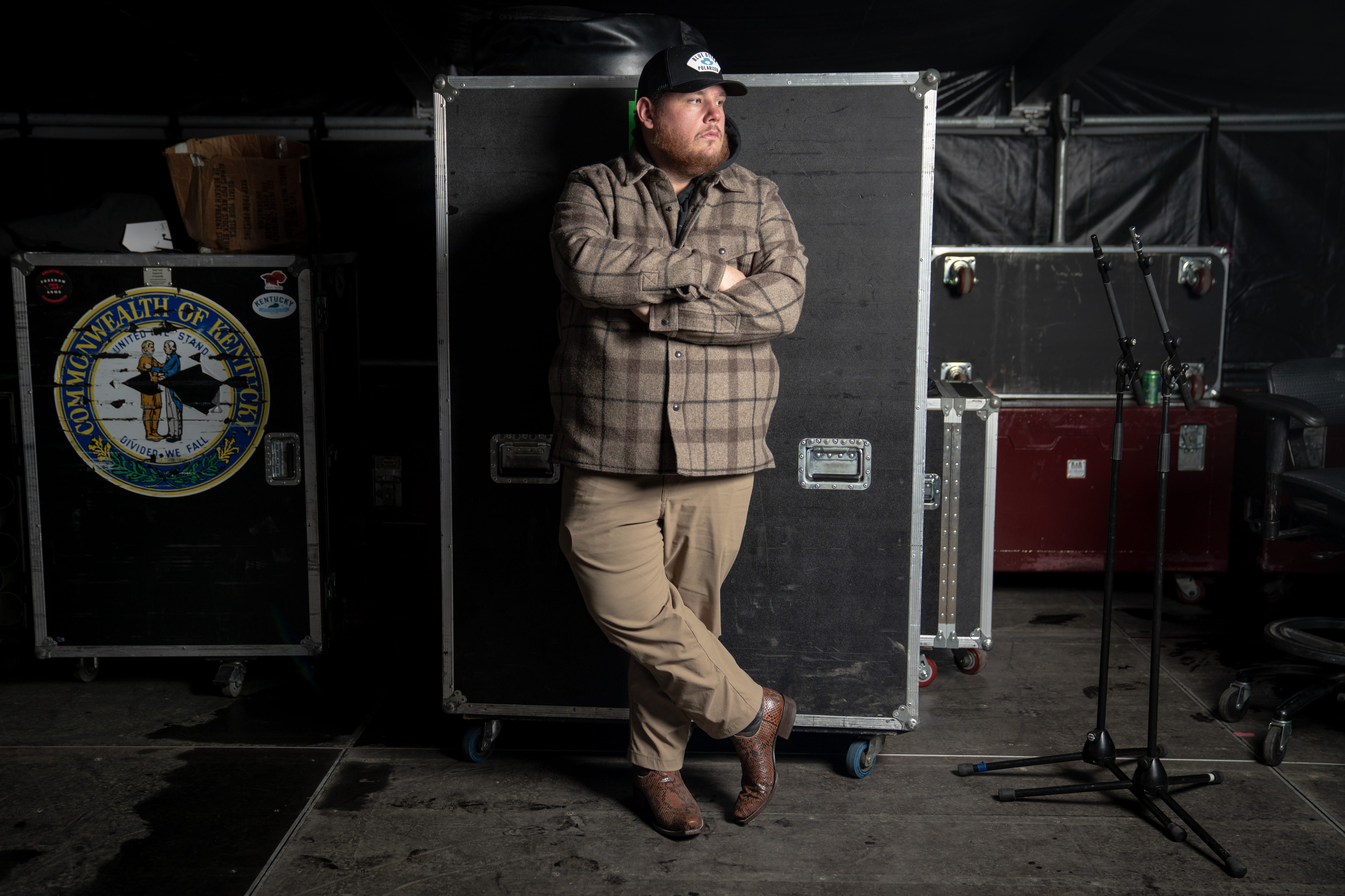 Luke Combs tour Country music's bluecollar hero takes us backstage