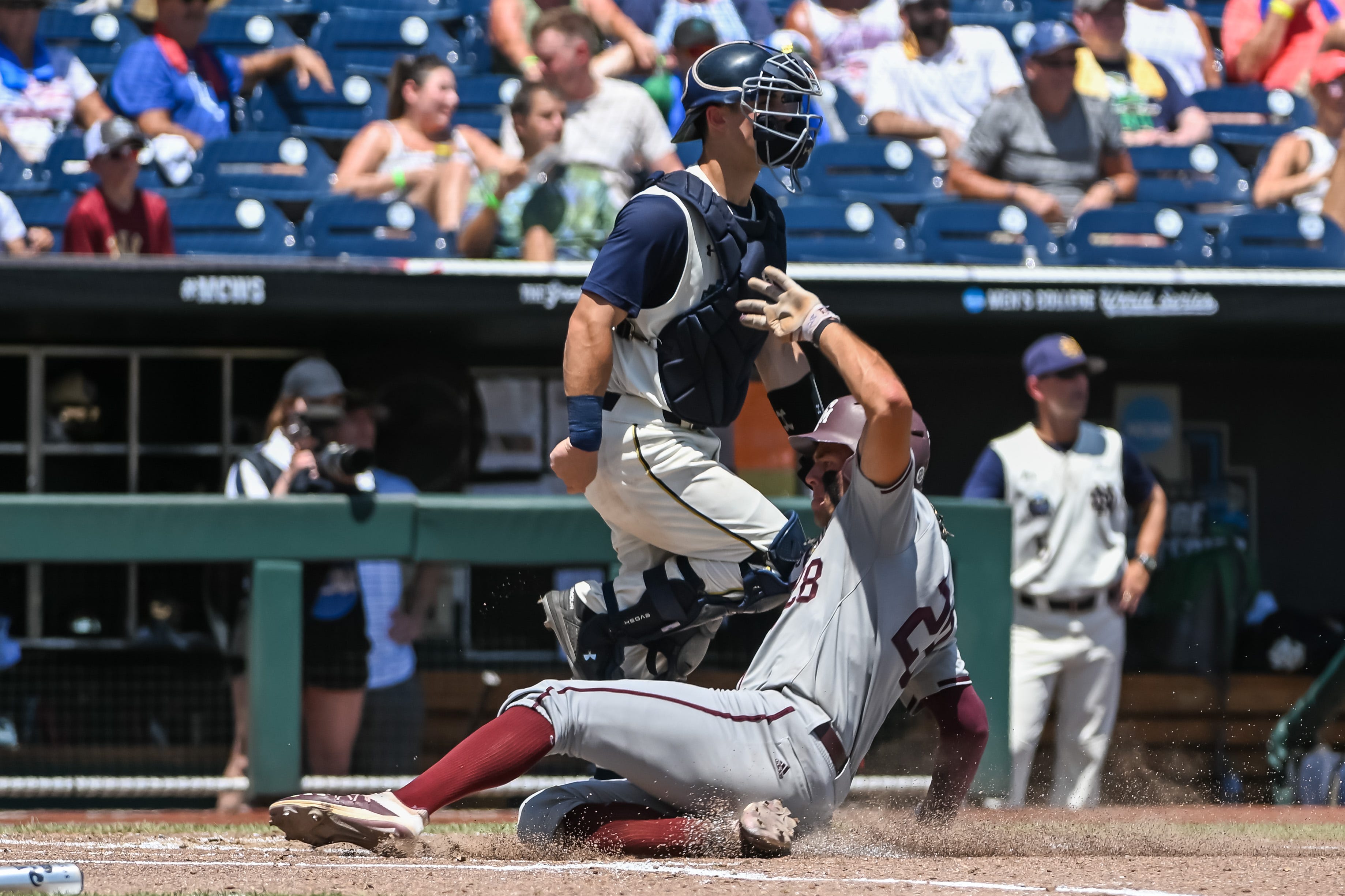 Notre Dame Baseball Vs Texas A&M: 2022 College World Series Scores