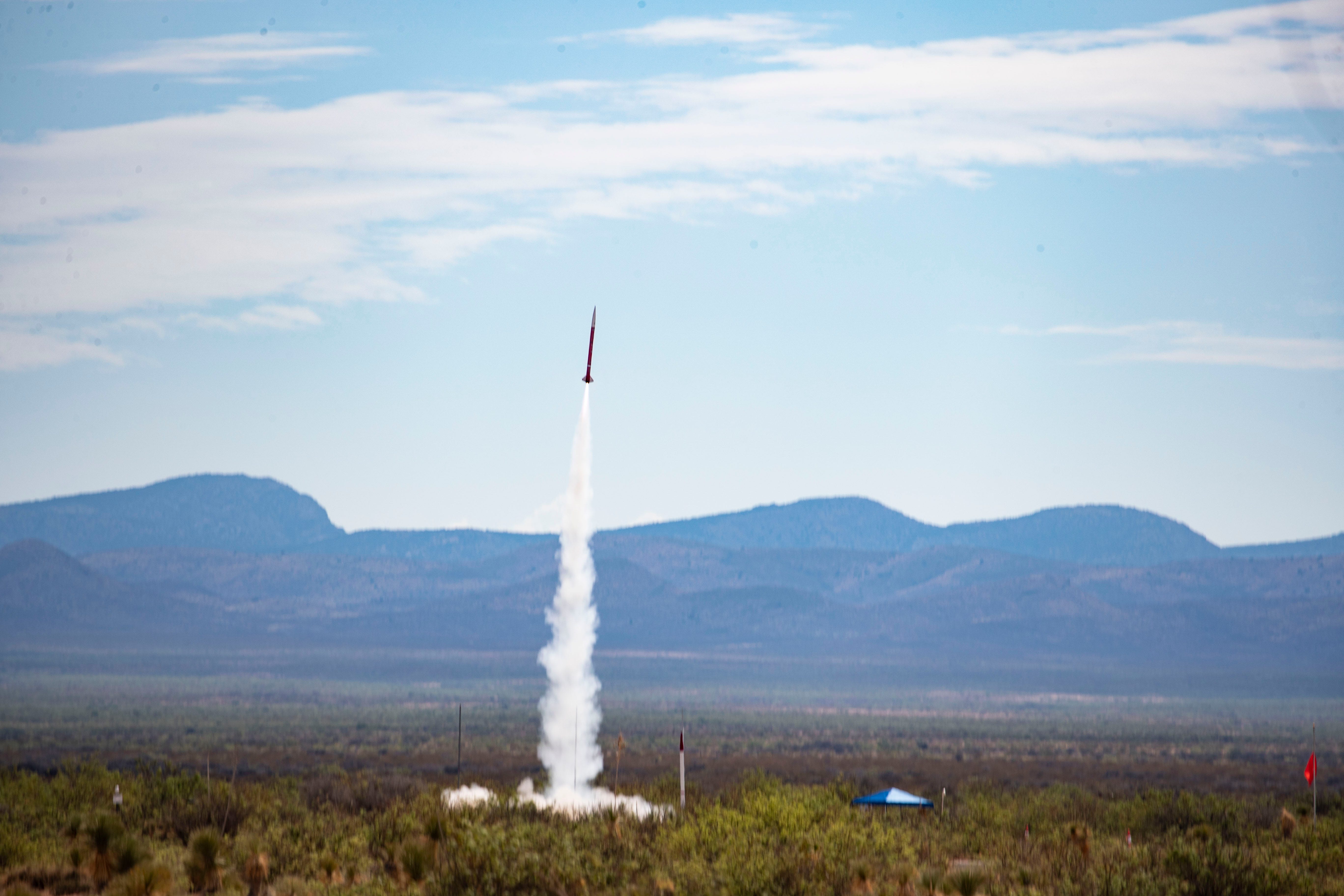 Spaceport America Cup Rocketry Competition Weathers Rain And Mud