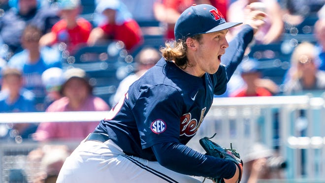 Ole Miss baseball coach Mike Bianco updates Hunter Elliot injury