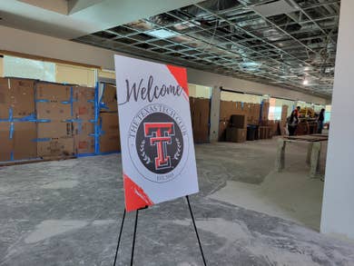 Texas Tech Club renovation underway, here's a sneak peek