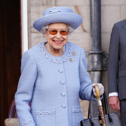 Queen Elizabeth II attends the Queen's Body Guard 