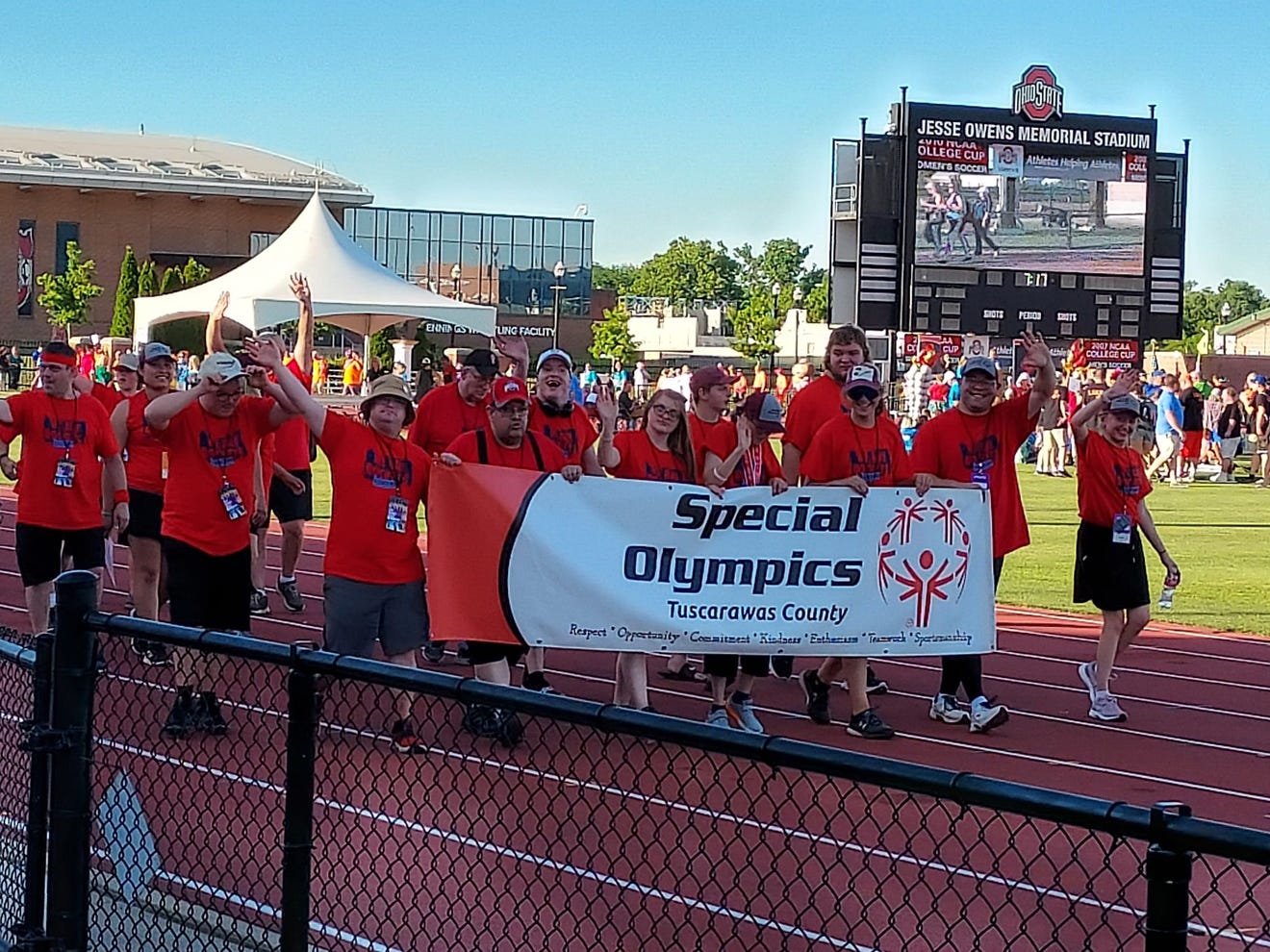 Tuscarawas Co. Rockets compete in Special Olympics Ohio Summer Games
