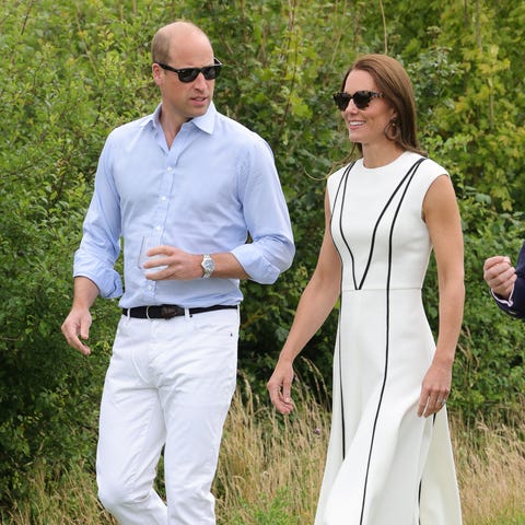 Prince William and Duchess Kate of Cambridge arriv