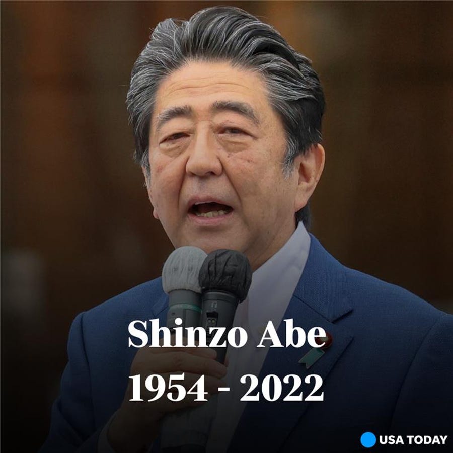 Shinzo Abe, Japan's former leader, died at the age of 67 Friday.