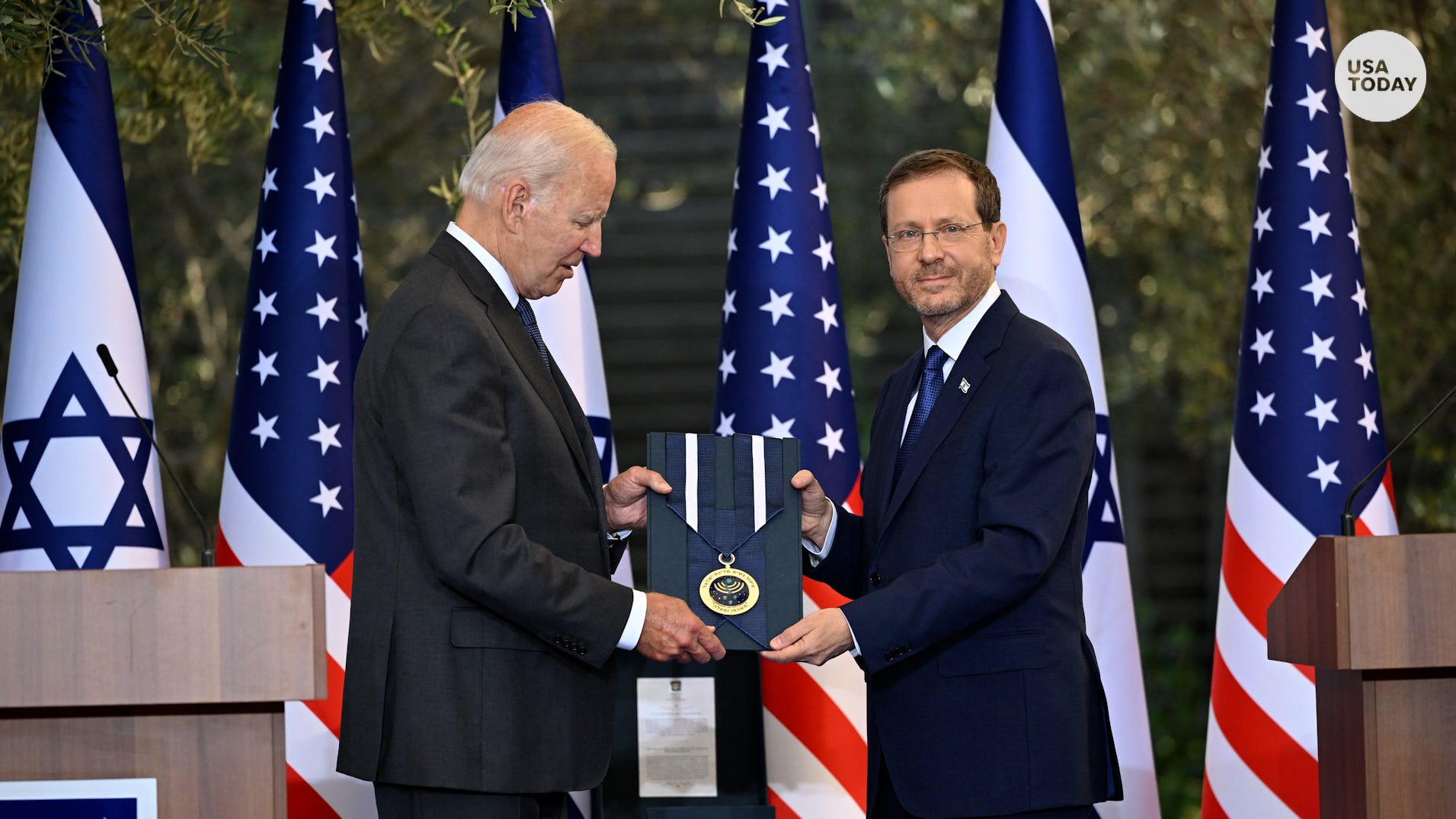 Biden Awarded Medal Of Honor For His Commitment To Israel