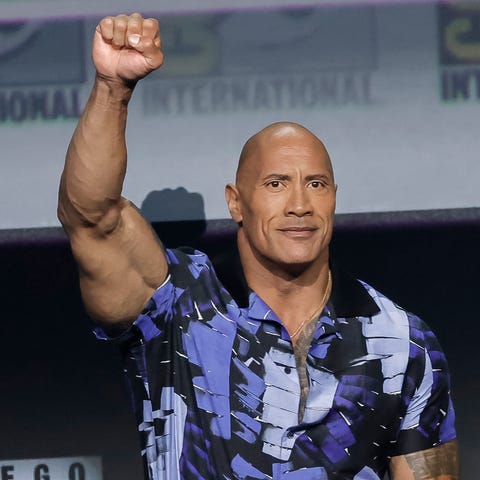 SAN DIEGO, CALIFORNIA - JULY 23: Dwayne Johnson sp