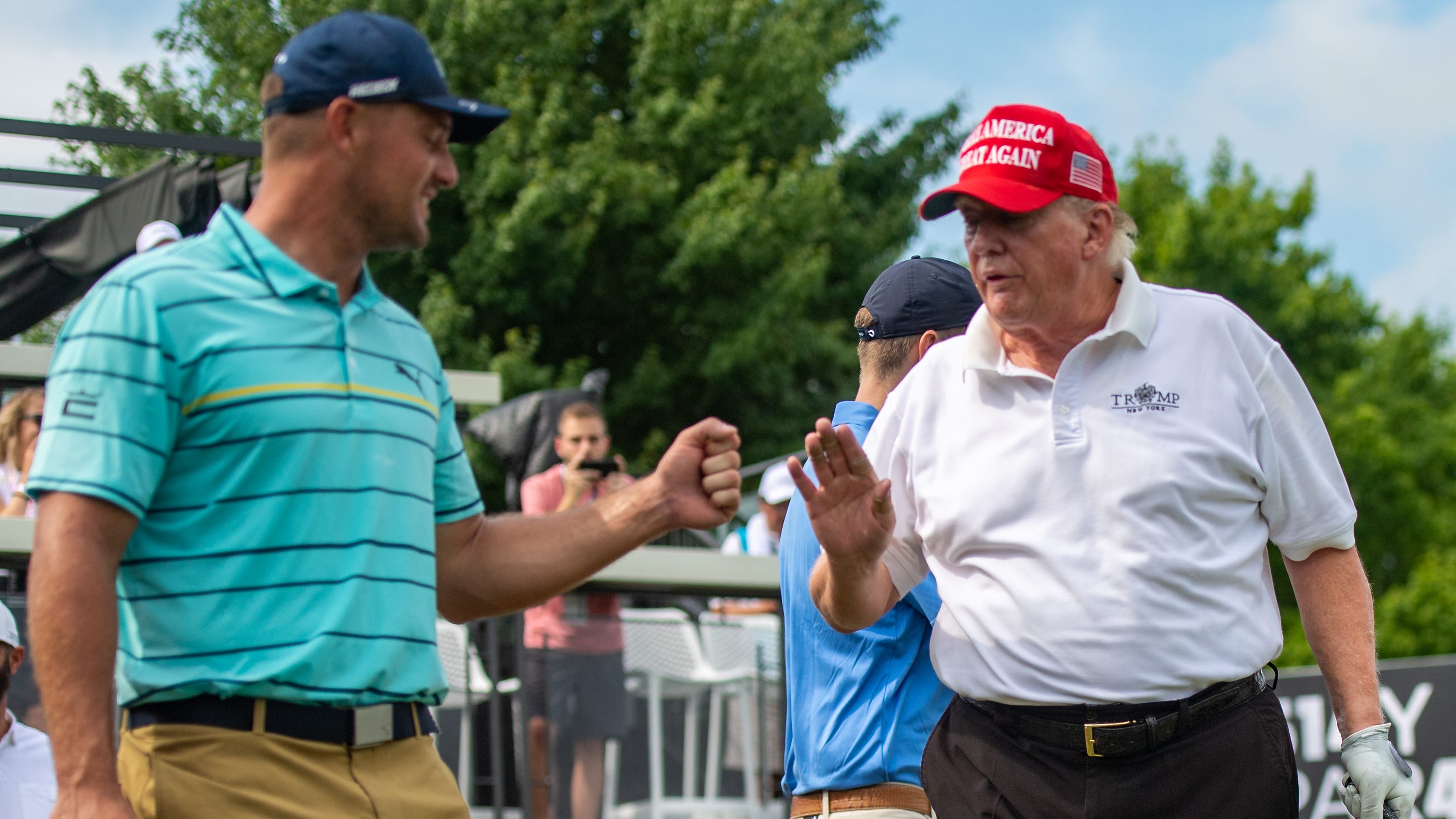 LIV Golf embraces Donald Trump, is branding itself as MAGA Tour