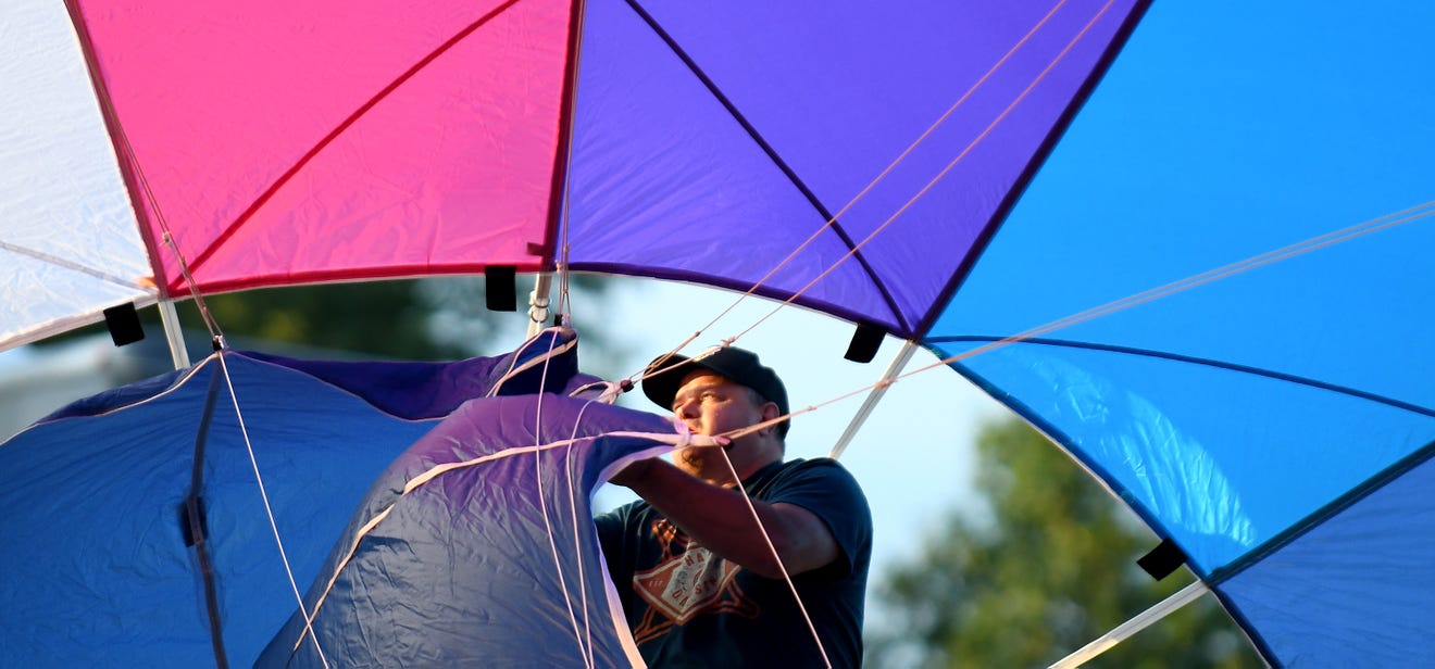 The Hall of Fame Balloon Classic was successful despite wind