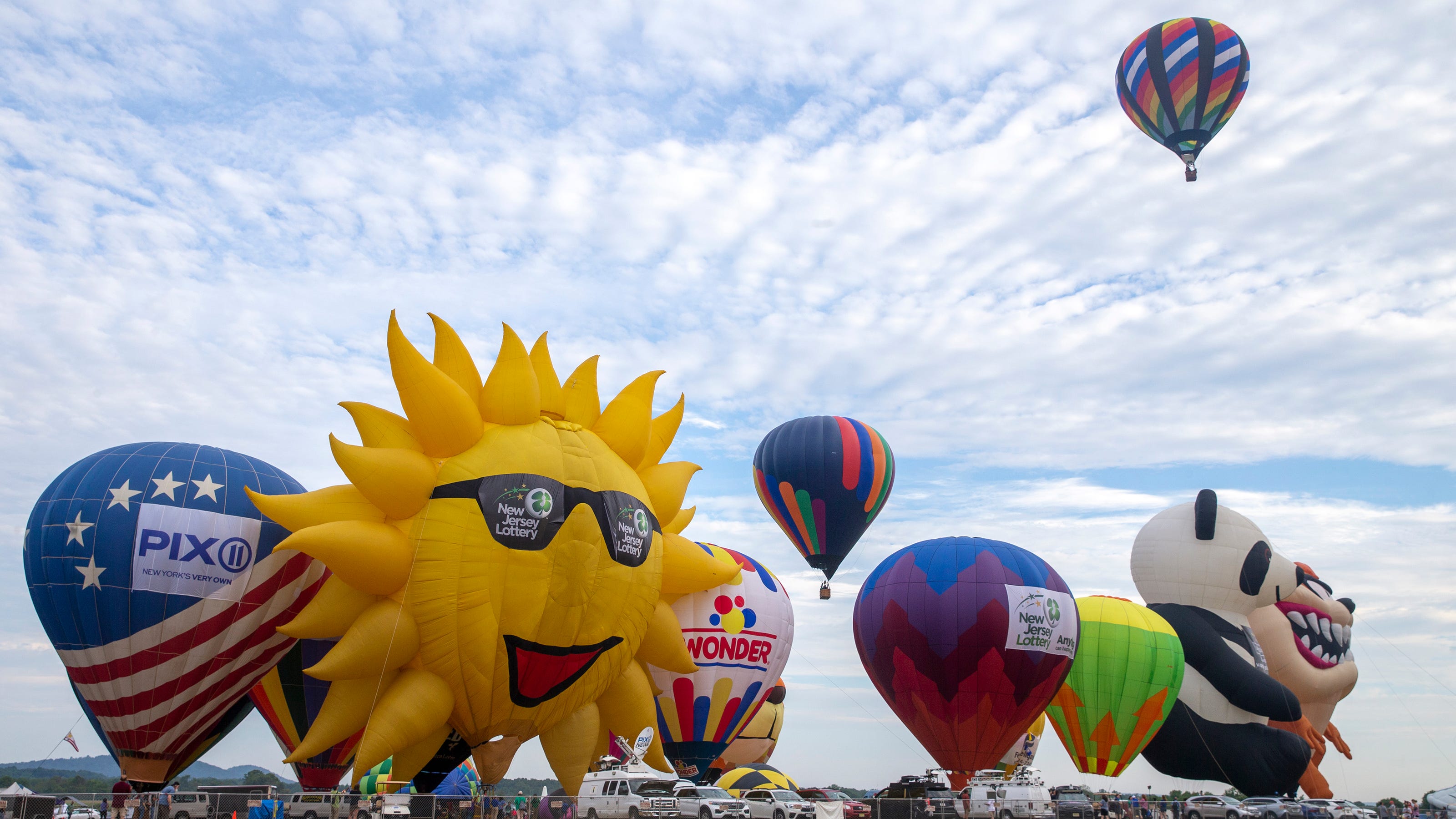 Sneak preview of the 39th annual New Jersey Lottery Festival of Ballooning