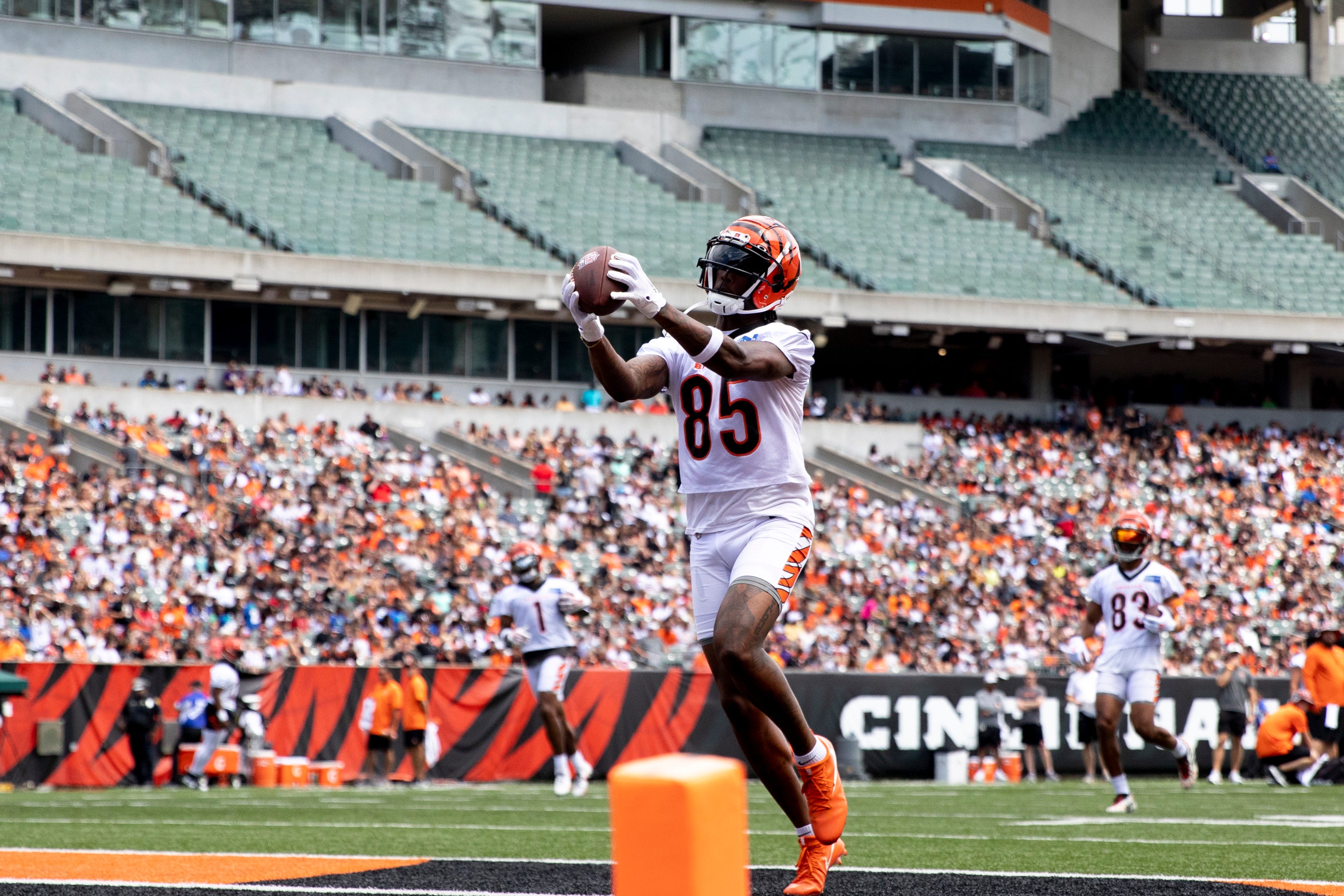 Bengals' Tee Higgins Hopes To Be Cleared By End Of Preseason