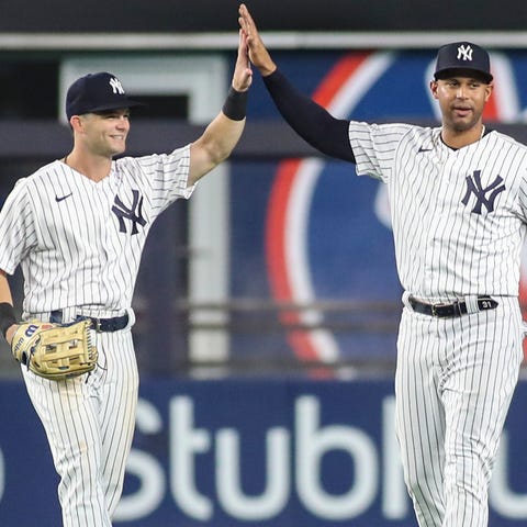 Andrew Benintendi (left) - acquired in a trade las