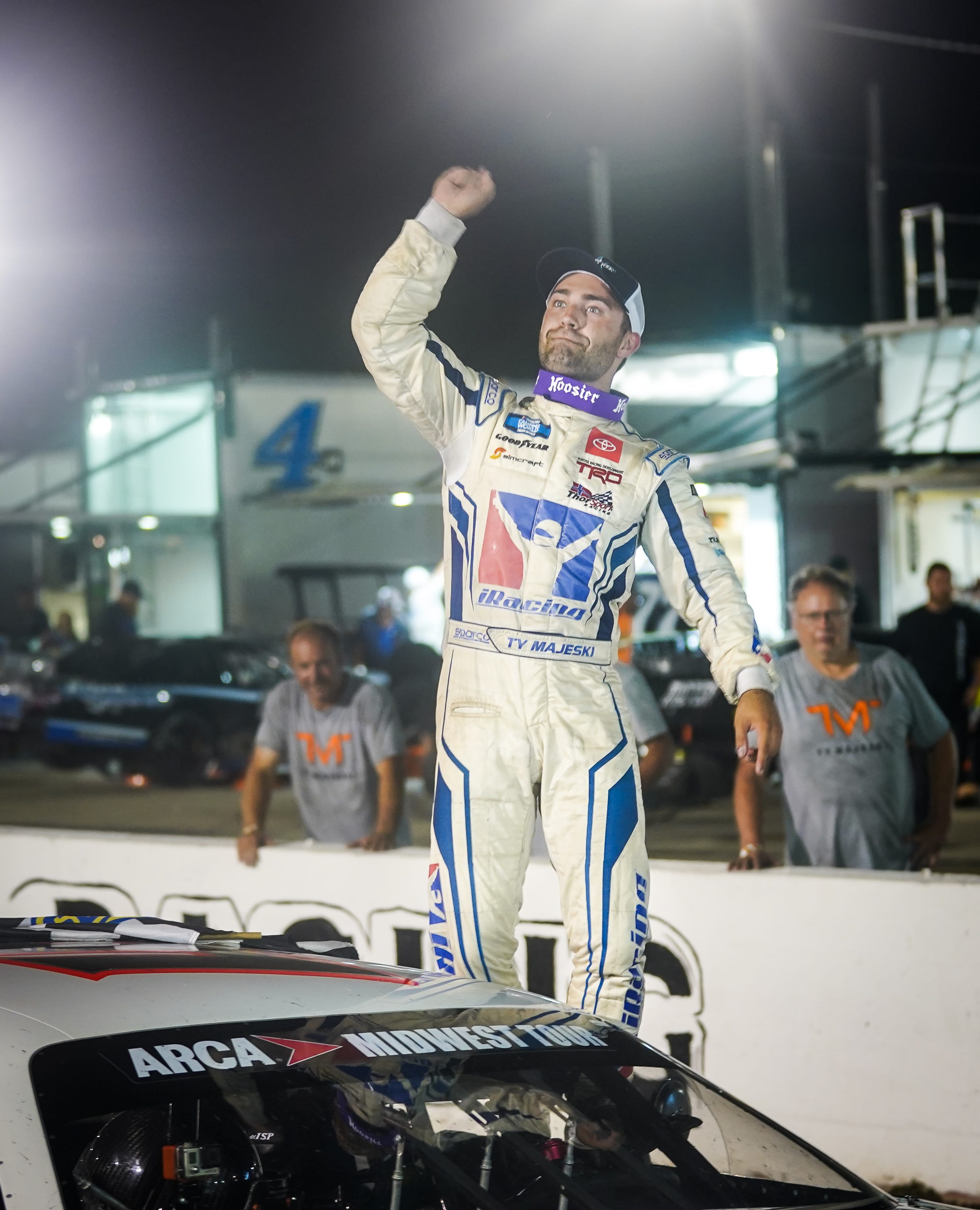 Ty Majeski Wins $15,000 ARCA Midwest Tour Kaukauna Race At WIR