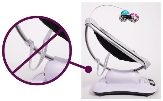 MamaRoo Baby Swing et 4moms RockaRoo rappelés après la mort d’un bébé