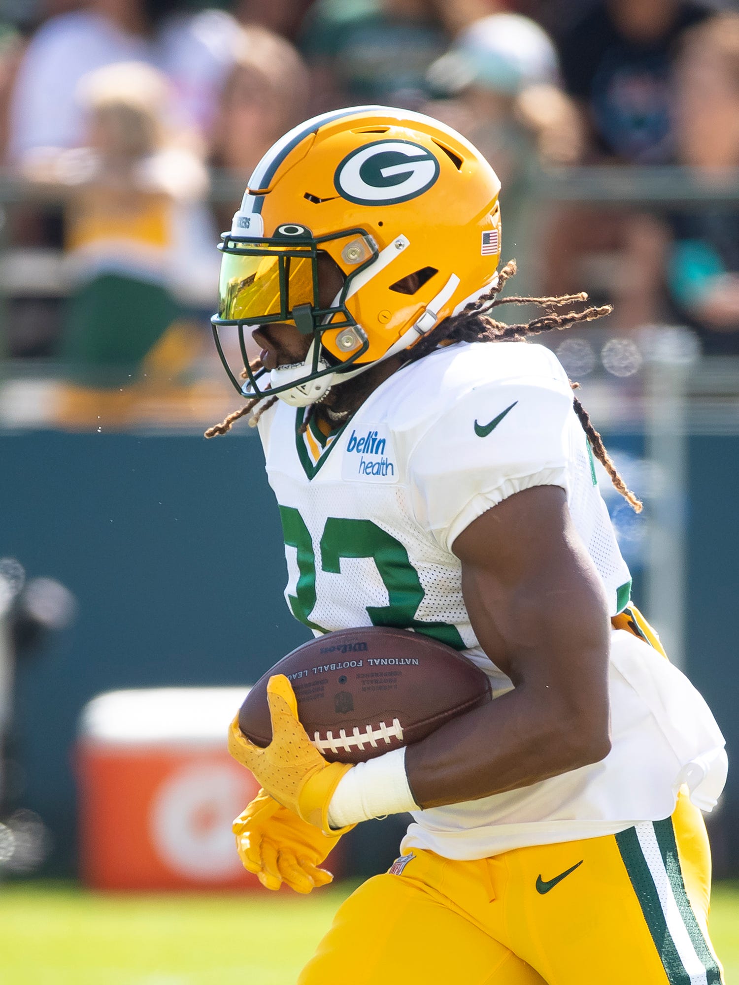 Aaron Jones and Christian Watson practice Wednesday; Aaron Rodgers does not