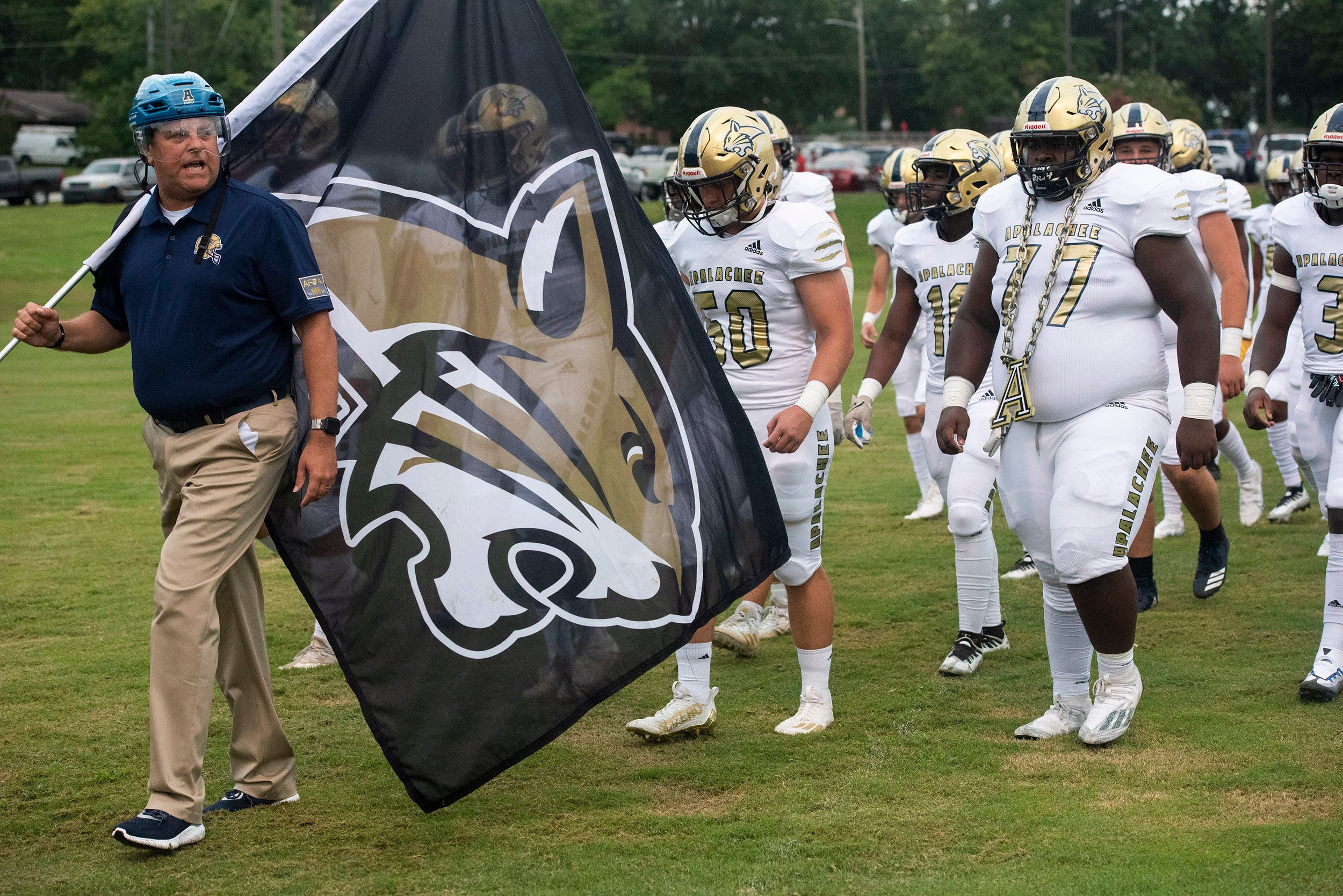 Apalachee Football Coach Tony Lotti Returns From Brain Operation