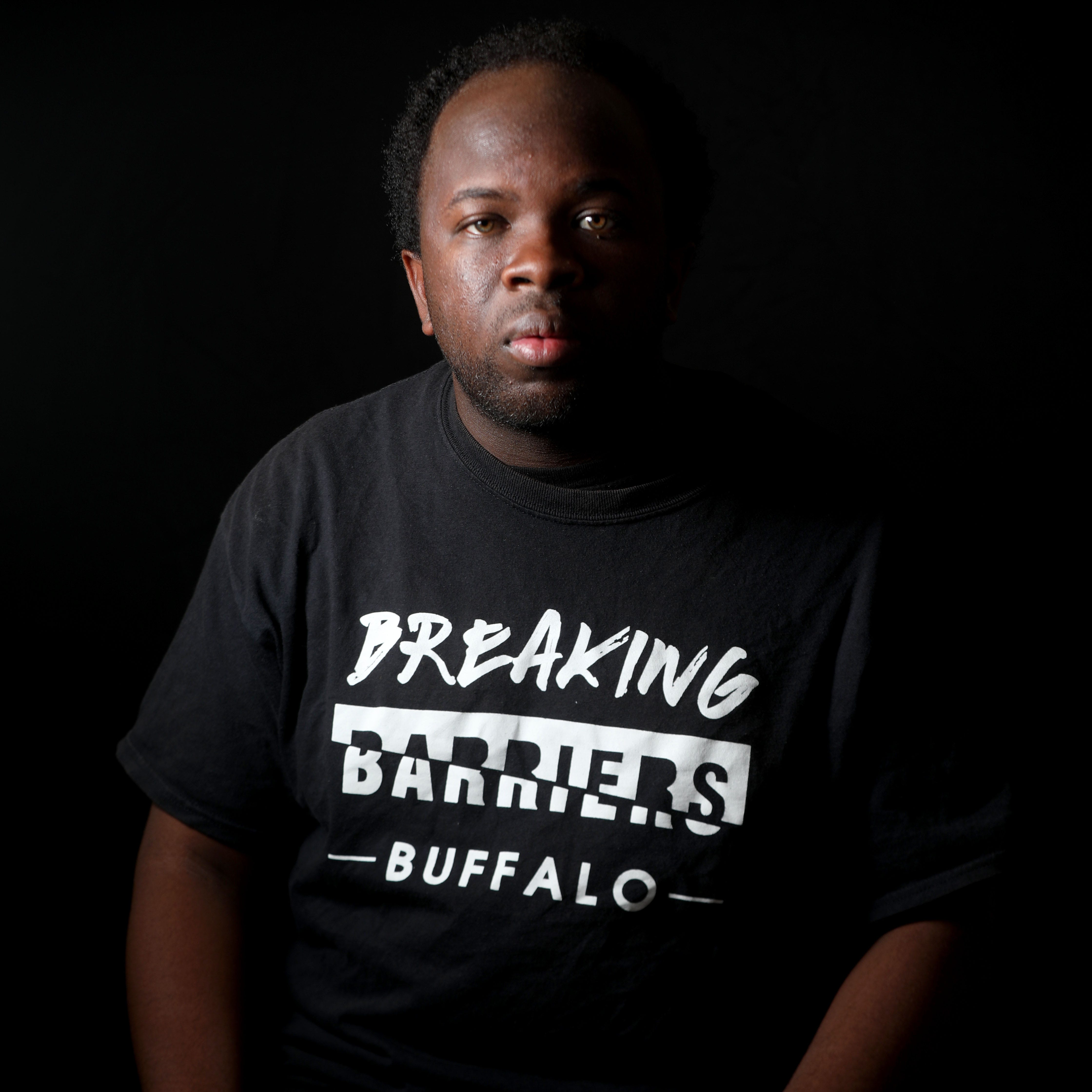 Malik Stubbs, 27, a resident of Buffalo’s east side, photographed Aug. 16, 2022.