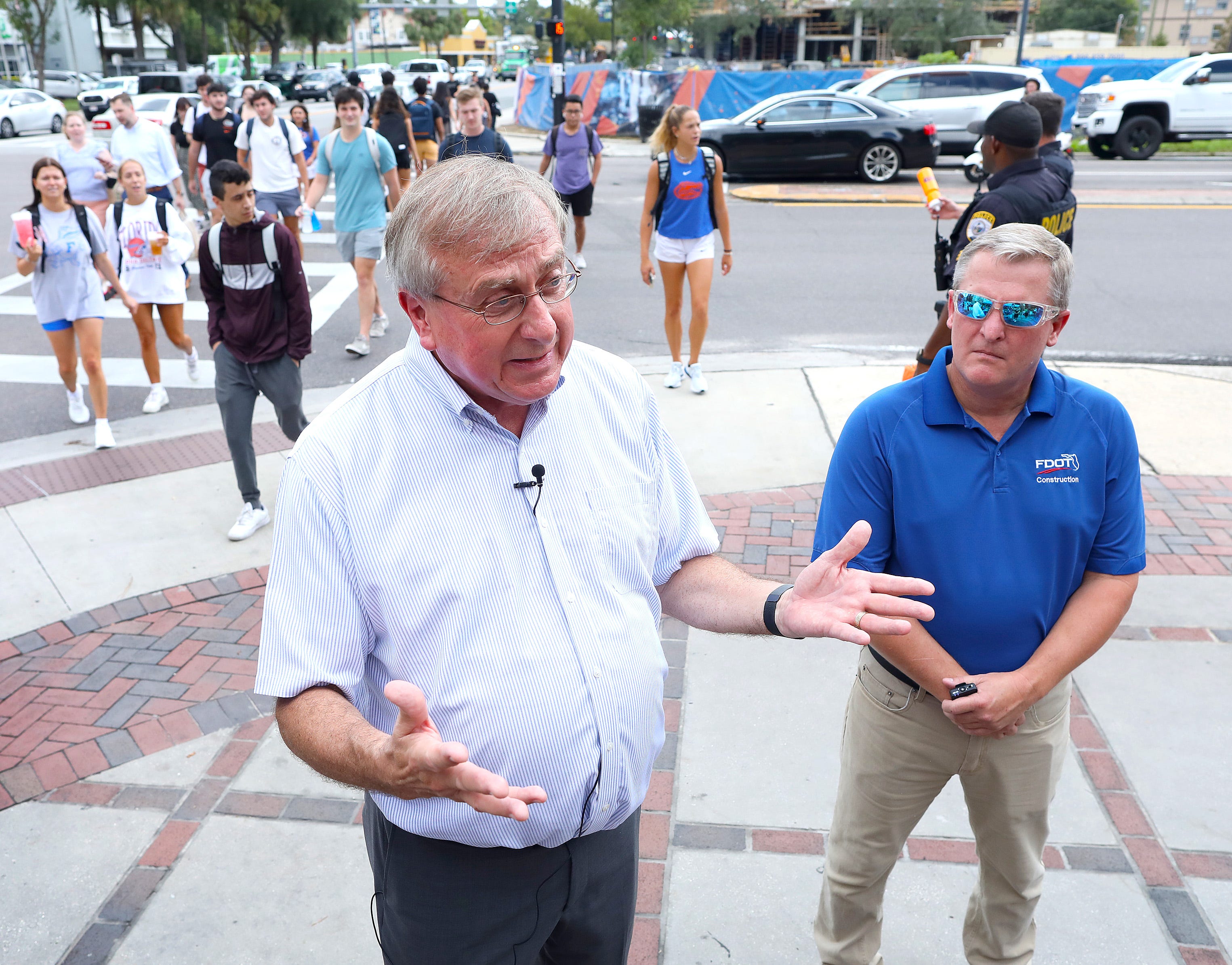 UF promotes pedestrian safety through partnership with FDOT and UFPD