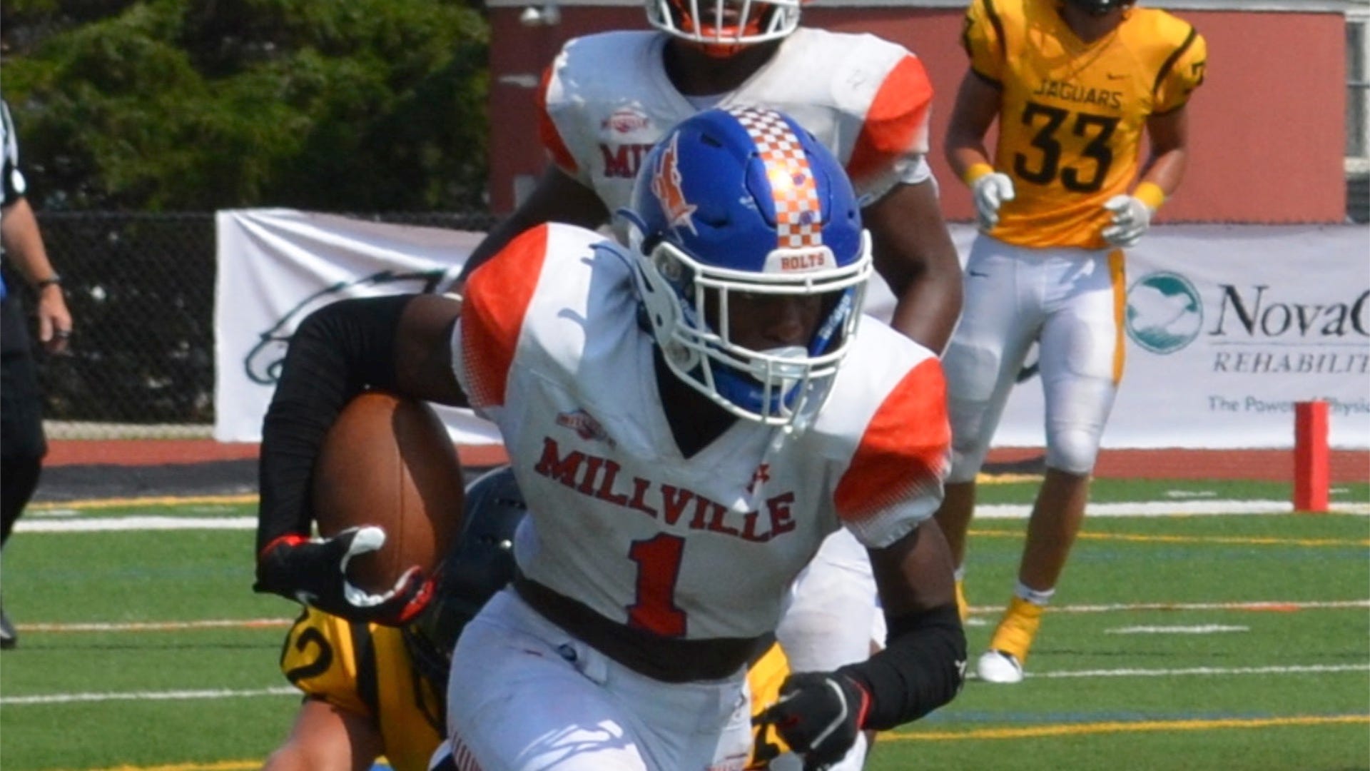 Lotzeir Brooks Dominates, Millville Football Beats Thomas Jefferson