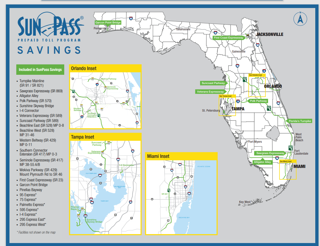 Florida SunPass: Heavy toll road users can save 20-25 percent