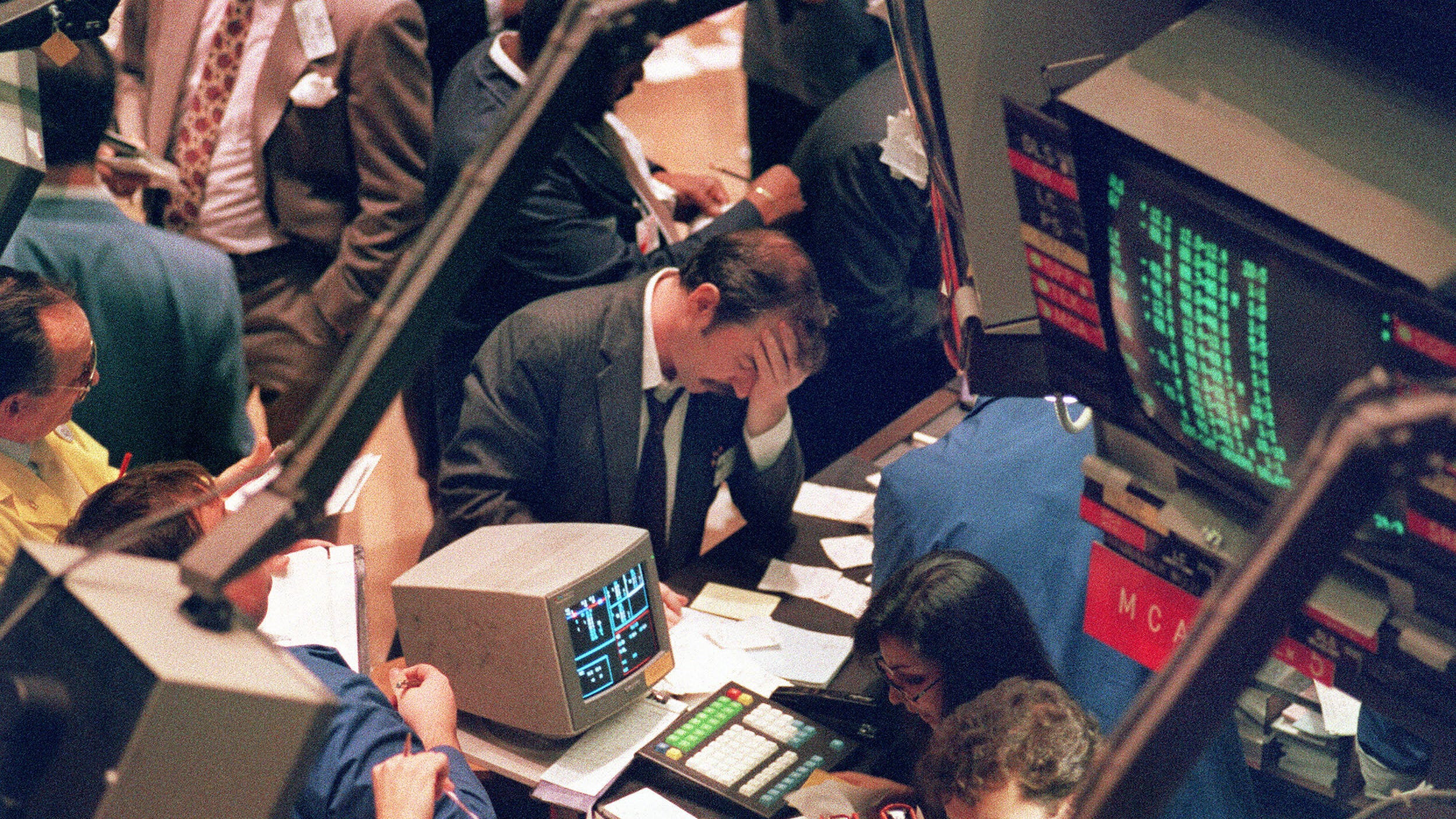 Black Monday The 1987 stock market crash triggered panic