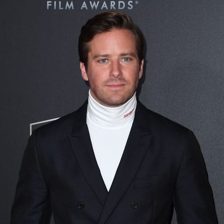 Armie Hammer arrives for the 22nd Annual Hollywood Film Awards at the Beverly Hilton hotel in Beverly Hills on November 4, 2018. (Photo by Mark RALSTON / AFP)MARK RALSTON/AFP/Getty Images ORG XMIT:
